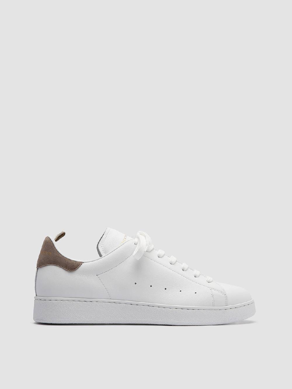 Officine Creative MOWER 002 Sneakers in Pelle Bianca Offerte