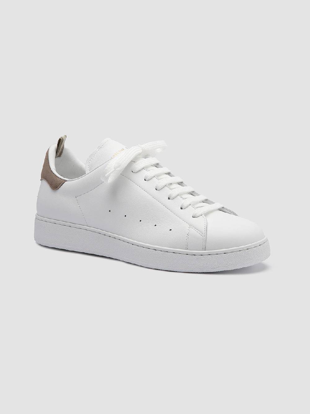 Officine Creative MOWER 002 Sneakers in Pelle Bianca Offerte
