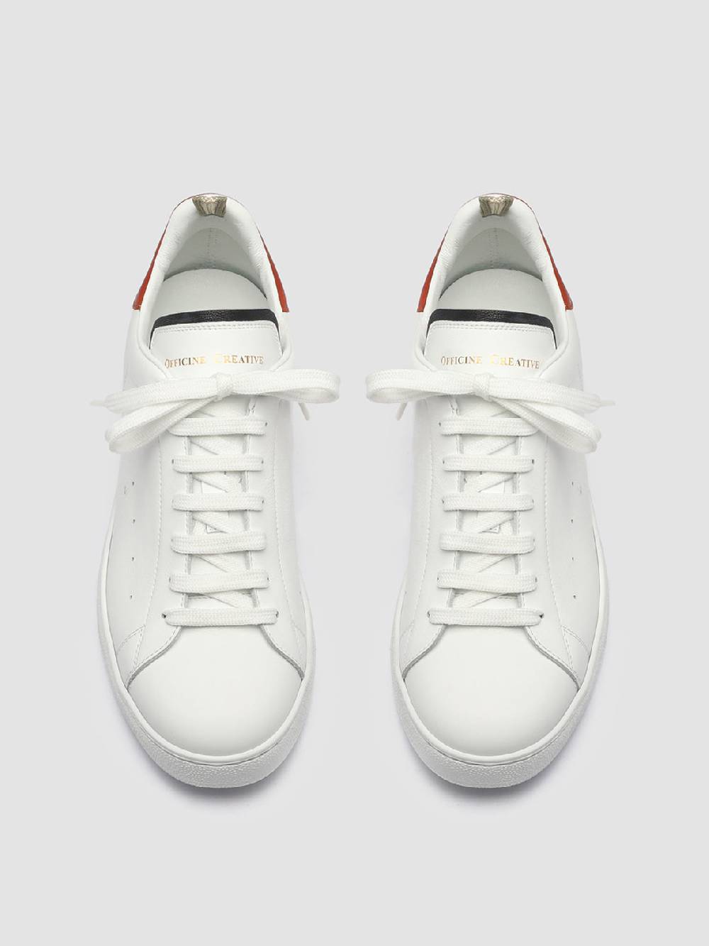 Officine Creative MOVER 005 Sneakers in Pelle Bianca Vendita Calda