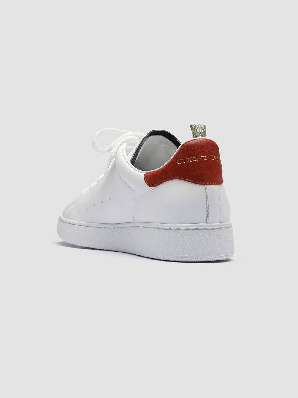 Officine Creative MOVER 005 Sneakers in Pelle Bianca Vendita Calda