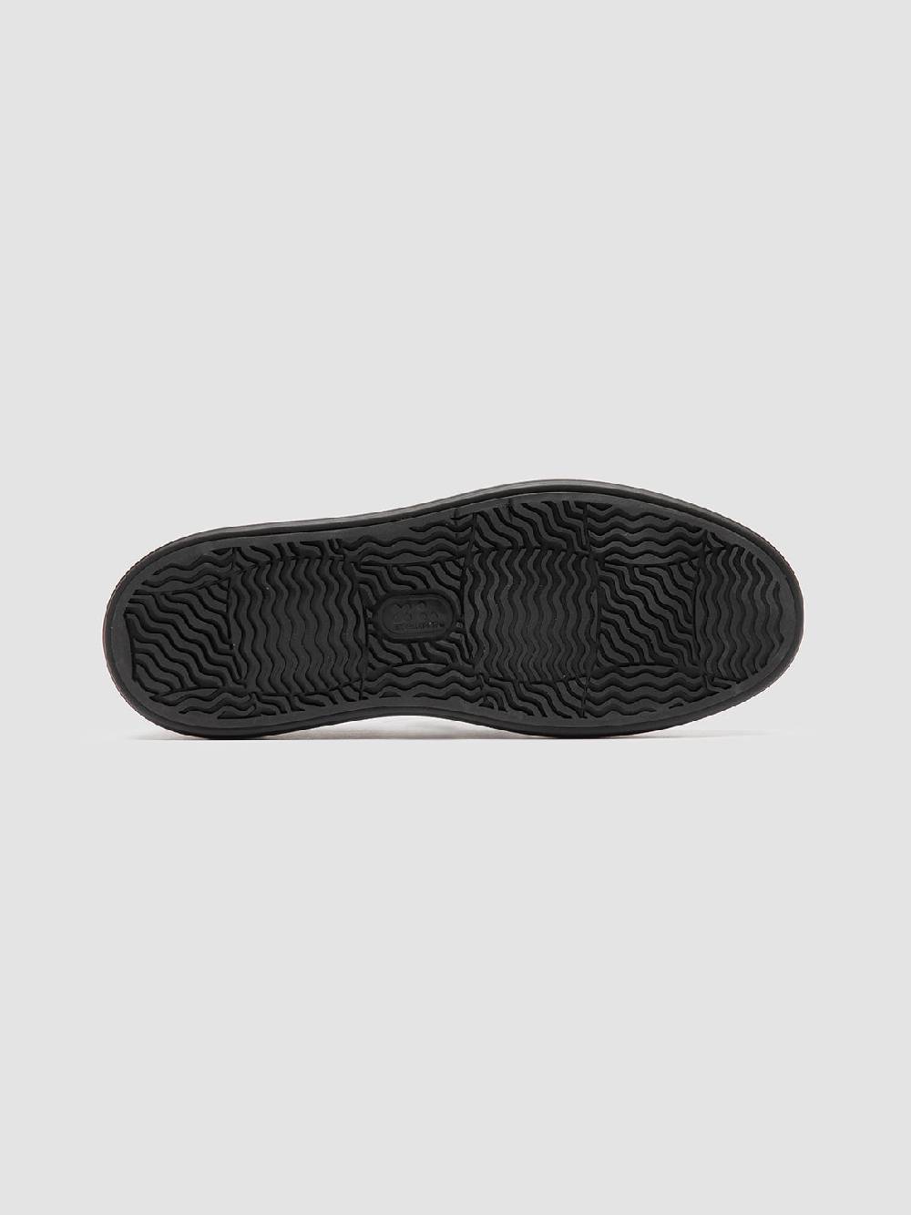 Officine Creative RELEASE 001 Sneaker Basse in Pelle Nera Nuova