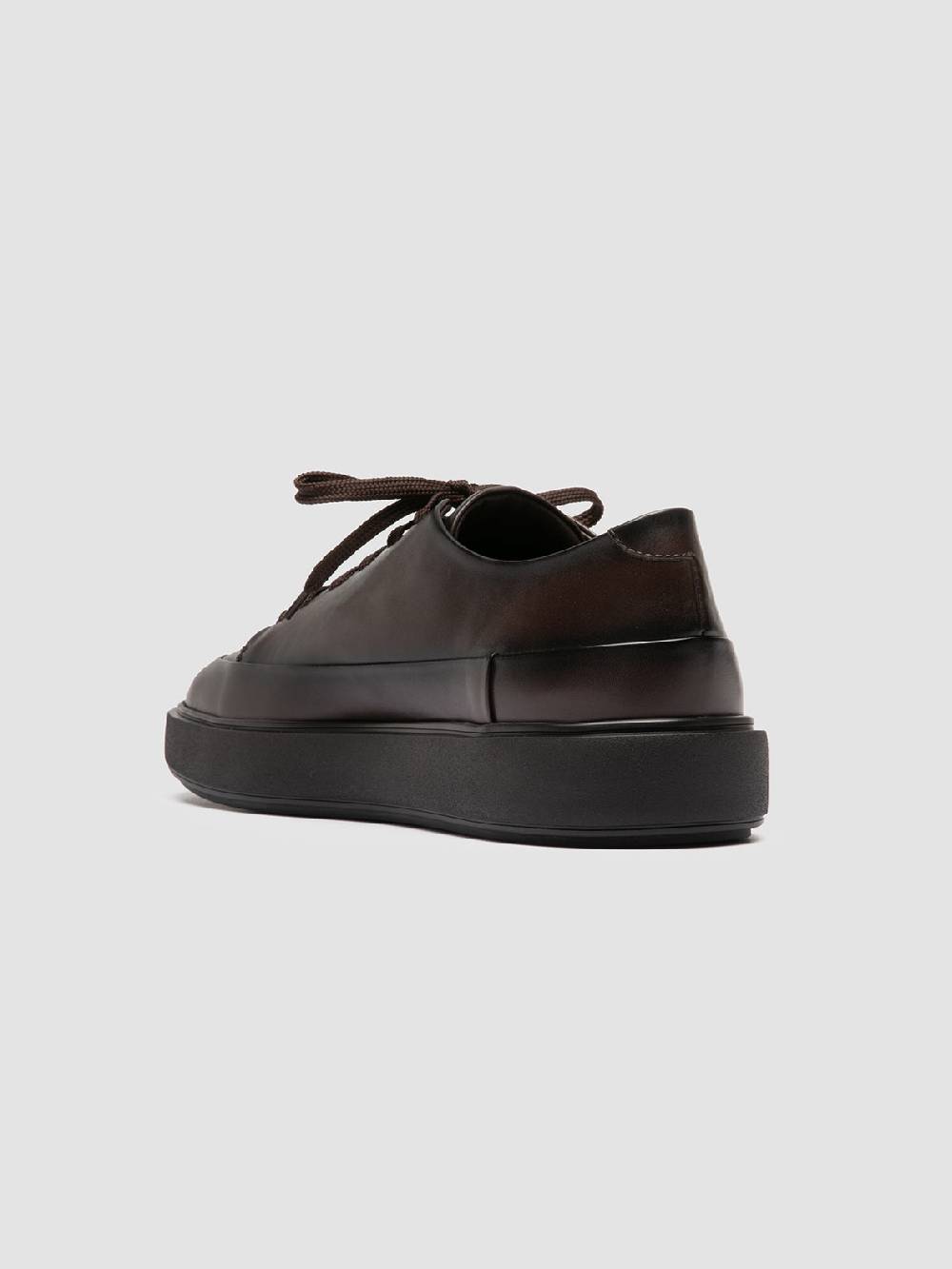 Officine Creative RELEASE 001 Sneaker Basse in Pelle Marrone Moda