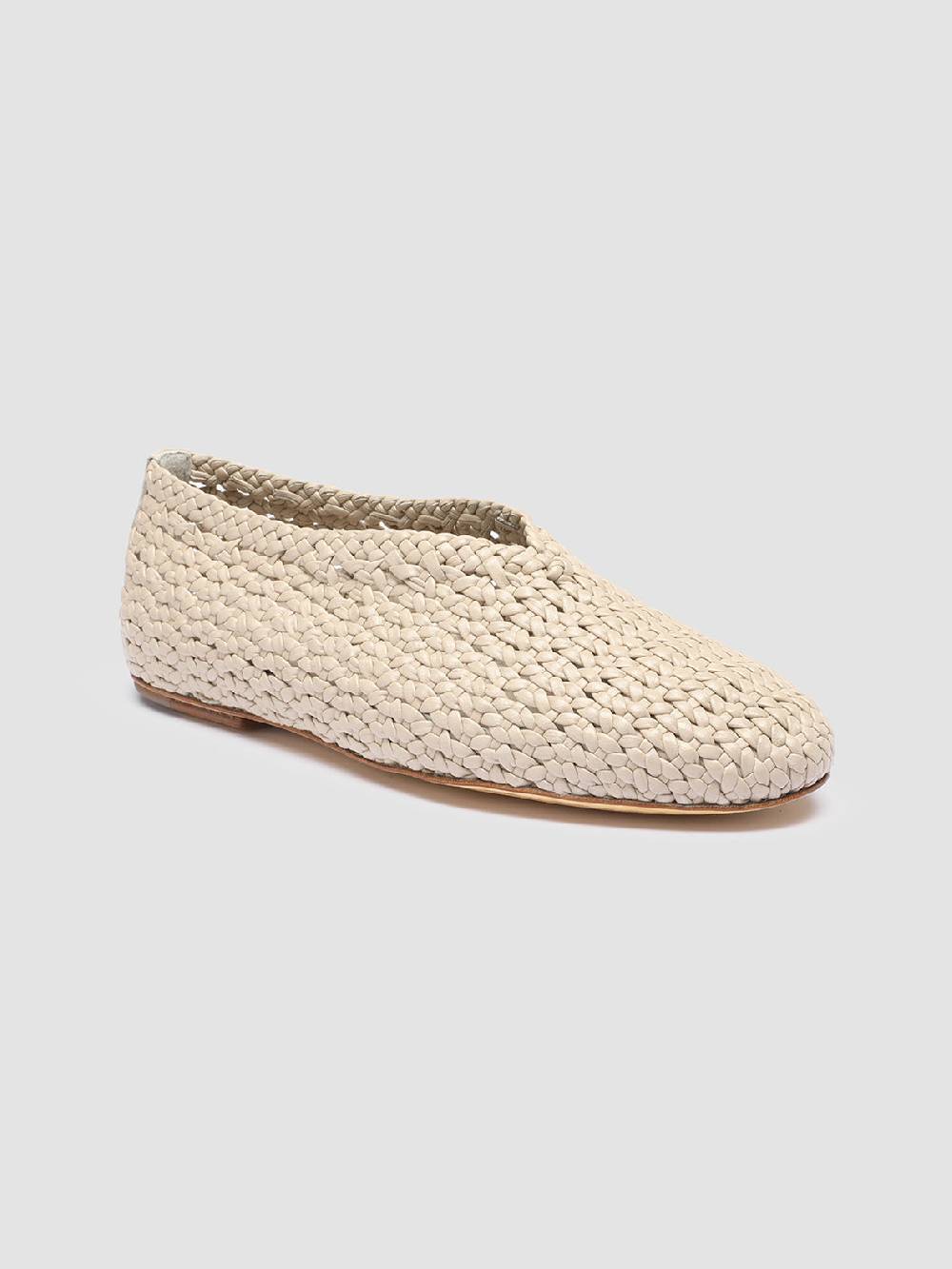 Officine Creative BESSIE 011 Mocassini in Pelle Nebbia Fornitura limitata