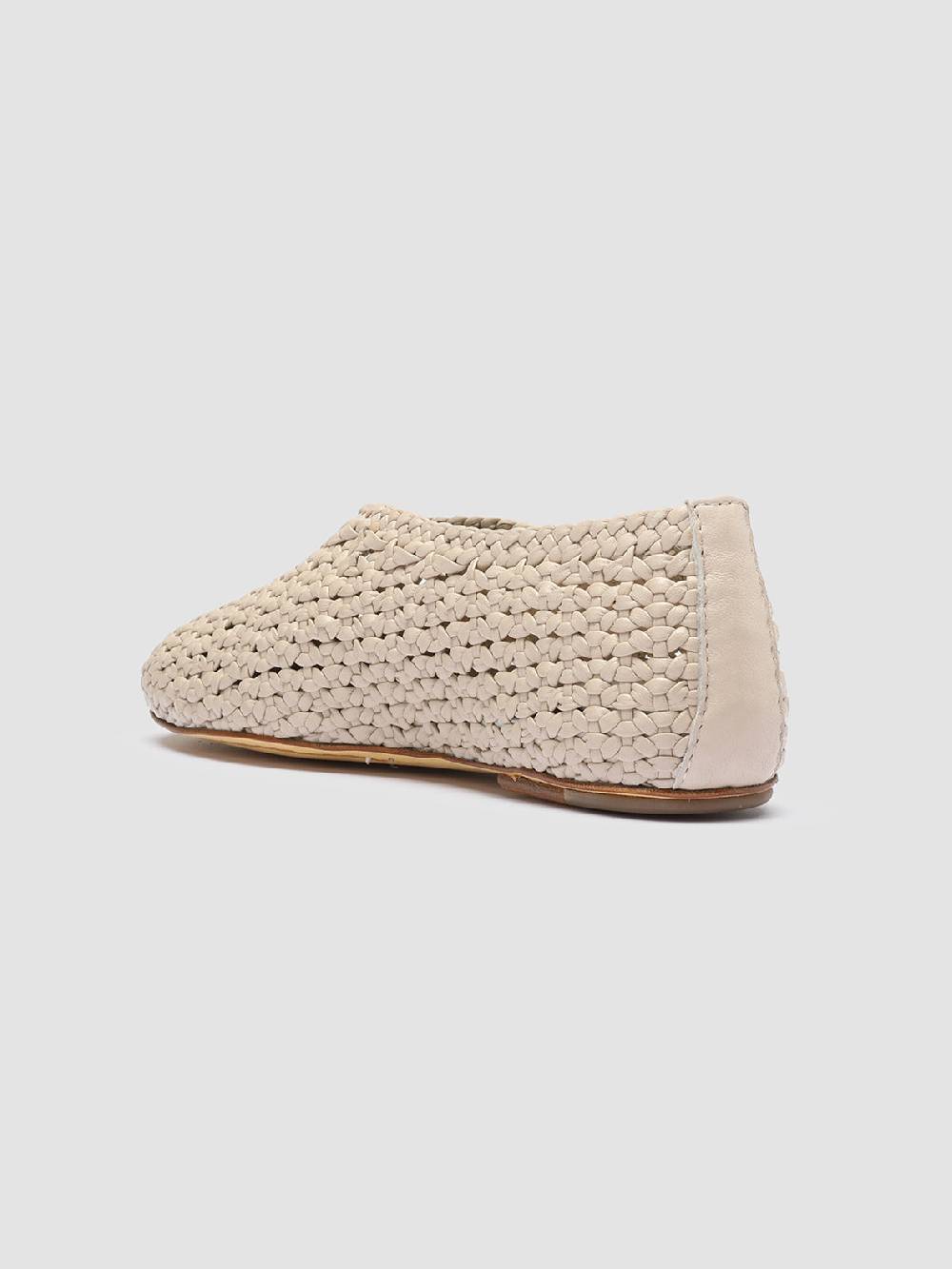 Officine Creative BESSIE 011 Mocassini in Pelle Nebbia Fornitura limitata