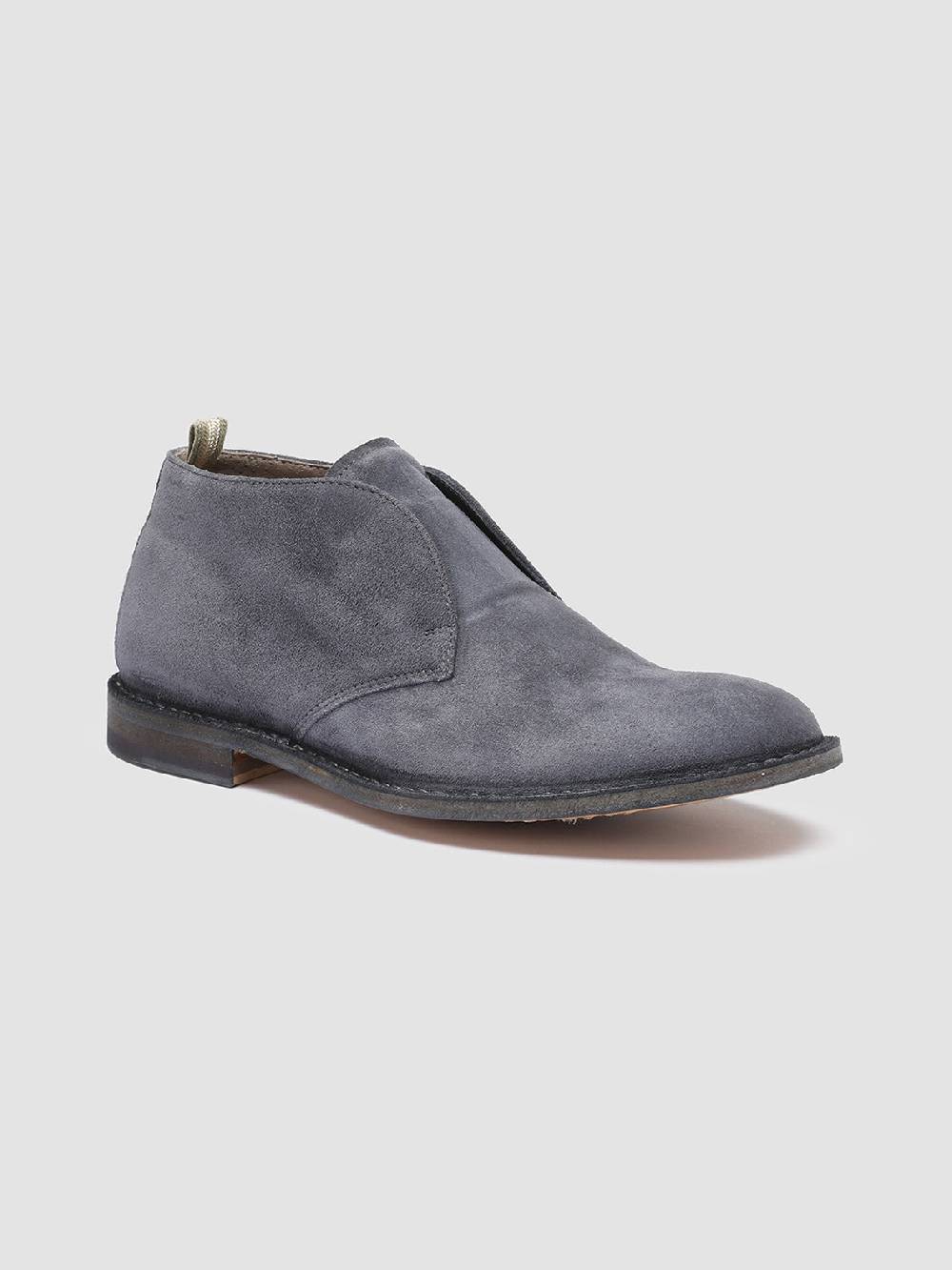 Officine Creative LINZI 008 Polacchine in Pelle Scamosciata Blu Black Friday