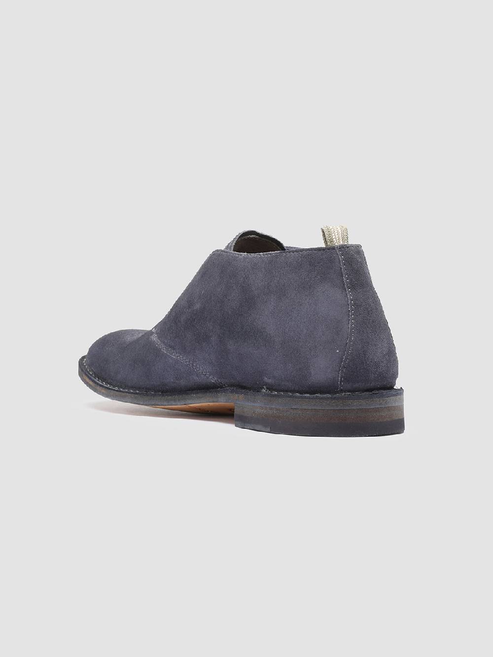 Officine Creative LINZI 008 Polacchine in Pelle Scamosciata Blu Black Friday