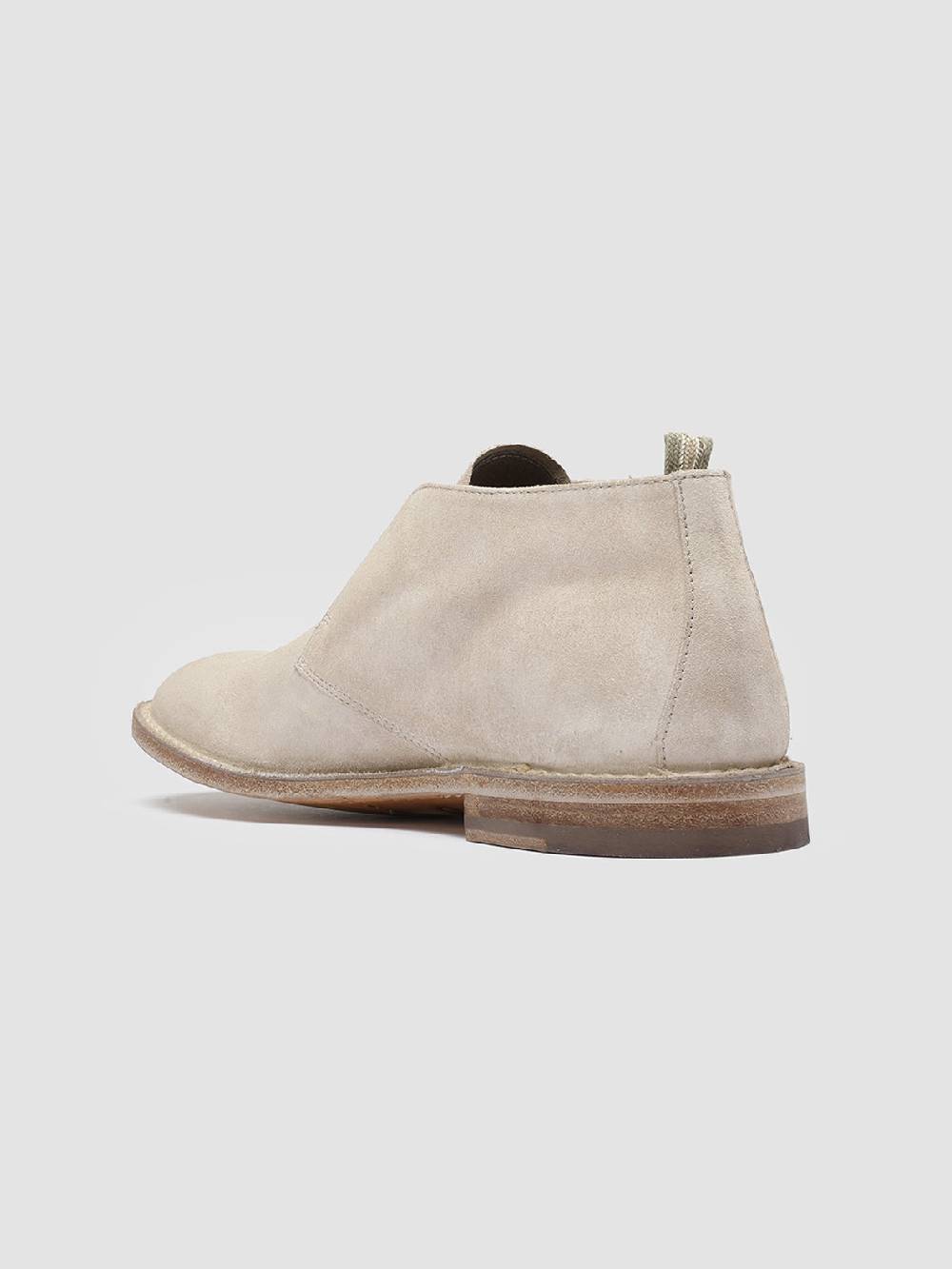 Officine Creative LINZI 008 Polacchine in Pelle Scamosciata Avorio Cyber Monday