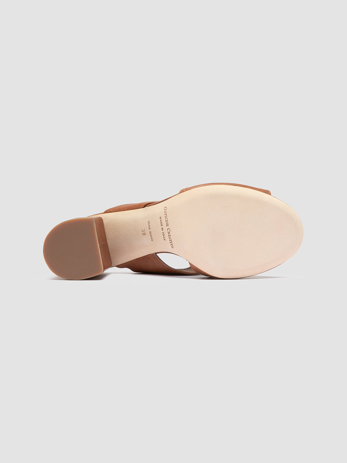 Officine Creative EMILIE 003 Sandali in Pelle Marrone Offerta natalizia