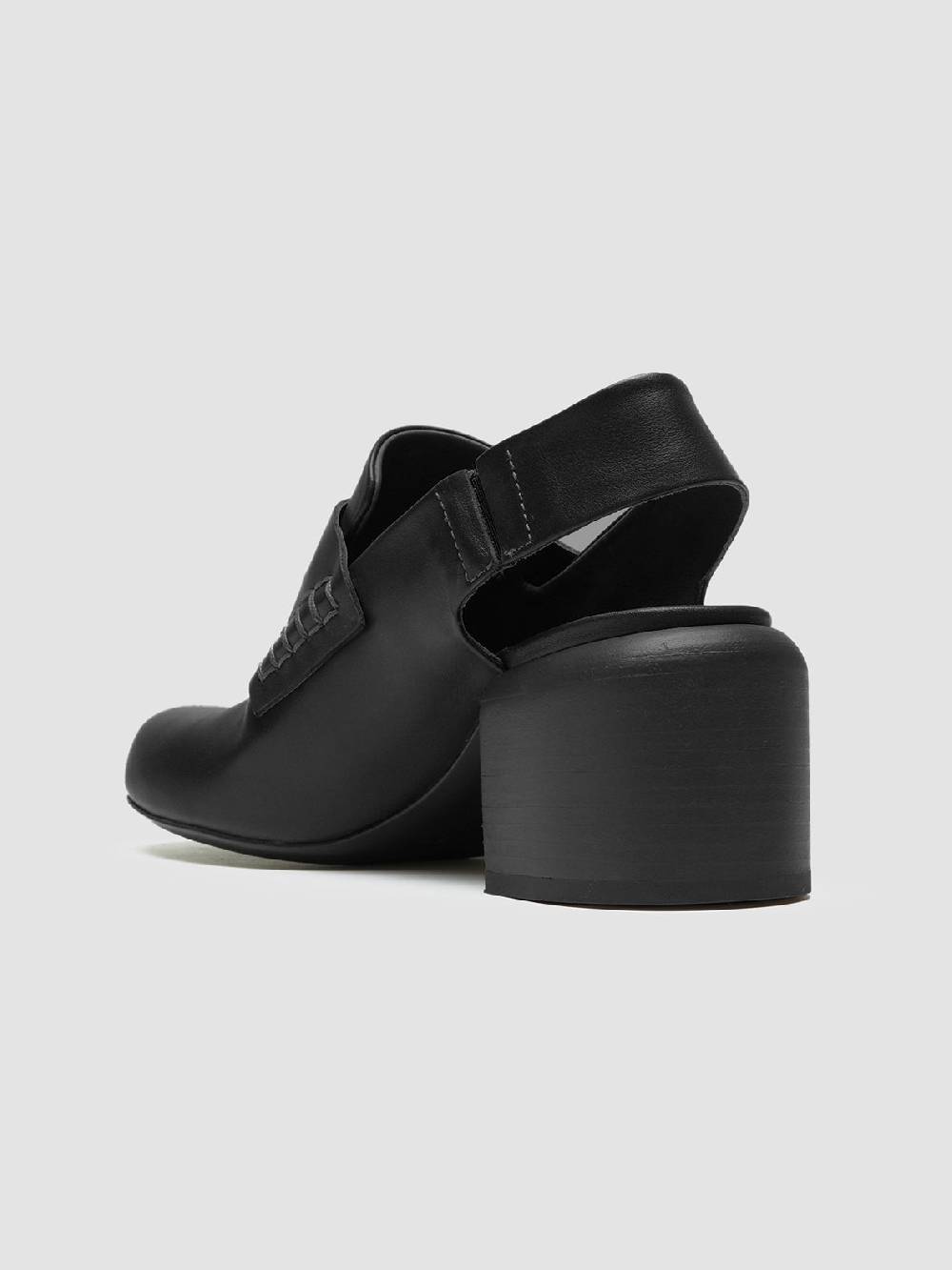 Officine Creative ETHEL 009 Sandali in Pelle Nera Offerta San Valentino