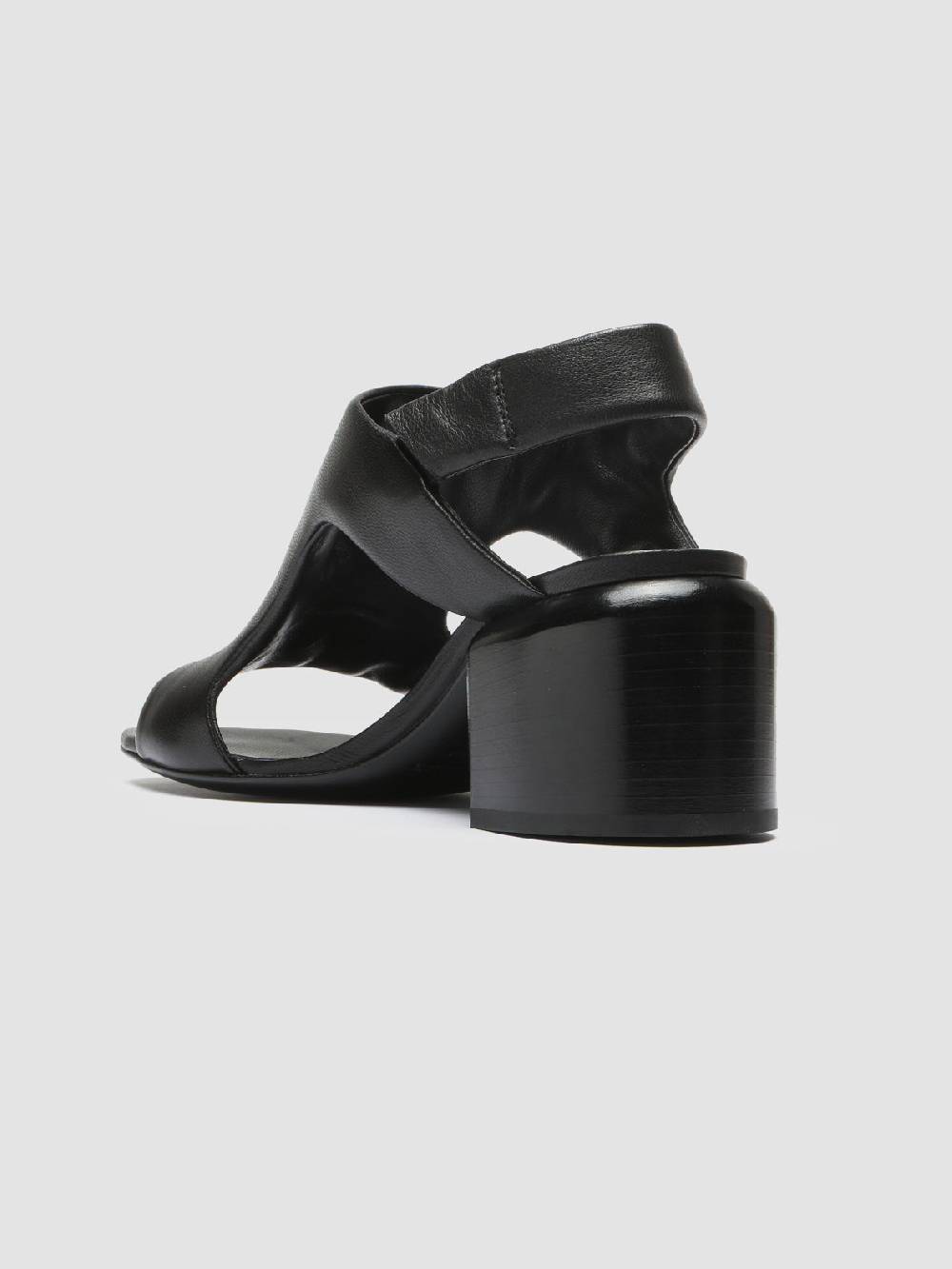 Officine Creative ETHEL 013 Sandali in Pelle Nera Offerta Anniversario