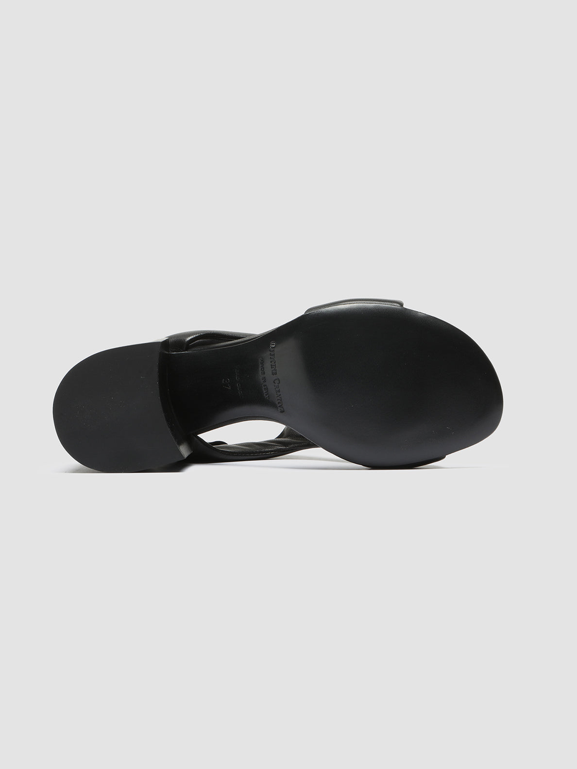 Officine Creative ETHEL 013 Sandali in Pelle Nera Offerta Anniversario