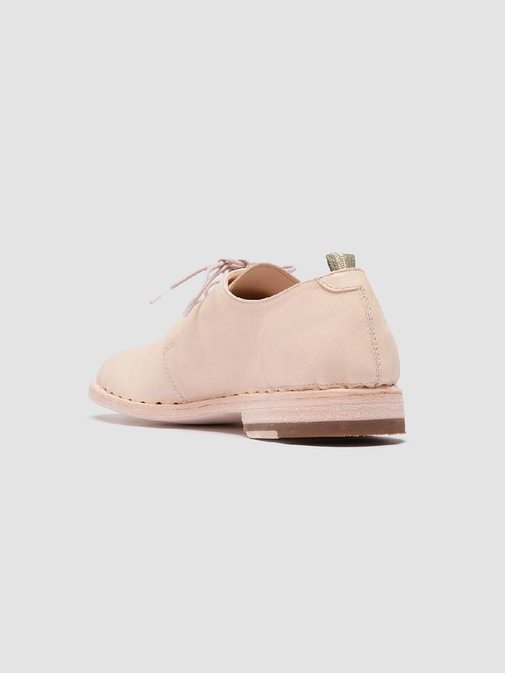 Officine Creative GRAPHITE 001 Derby in Pelle Rosa Offerta migliore
