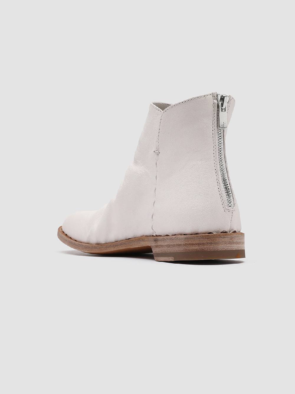 Officine Creative GRAPHITE 005 Stivaletti in Pelle Bianca Latest fashion