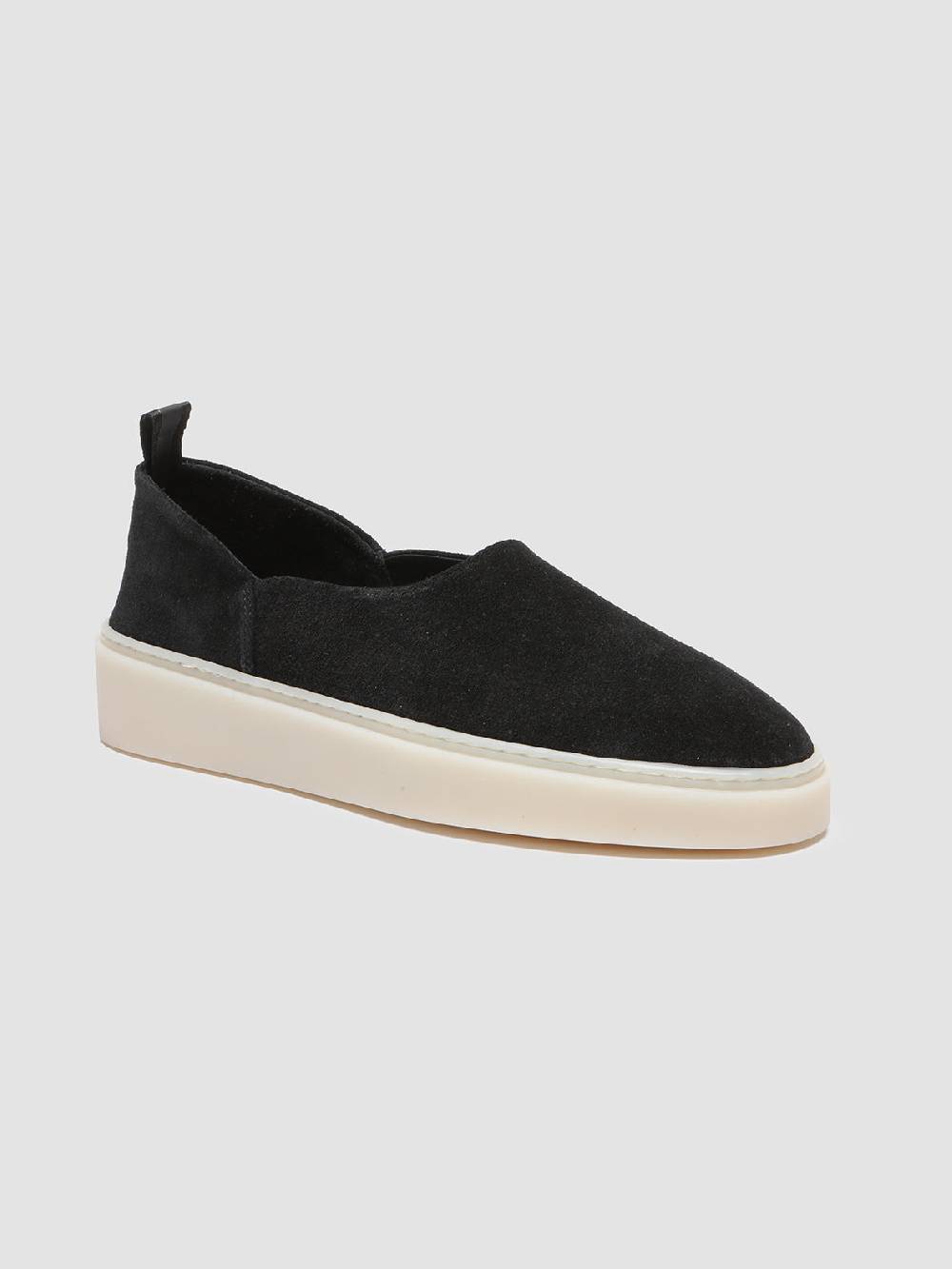 Officine Creative MUSKRAT 101 Sneaker in Pelle Scamosciata Nera Lightning offer