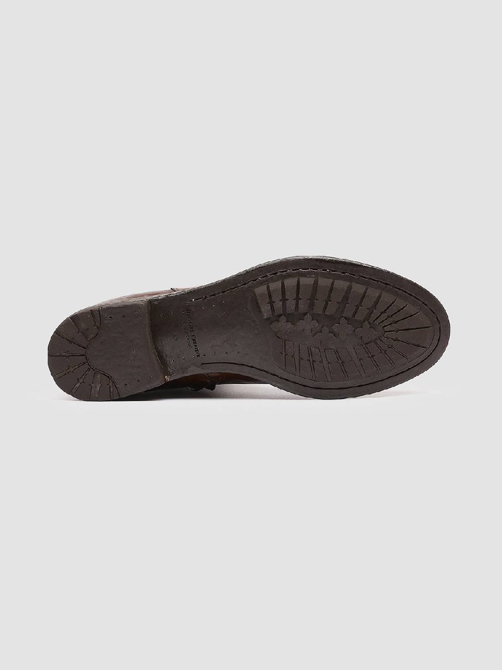 Officine Creative HIVE 010 Stivali in Pelle Marrone Offerte stagionali