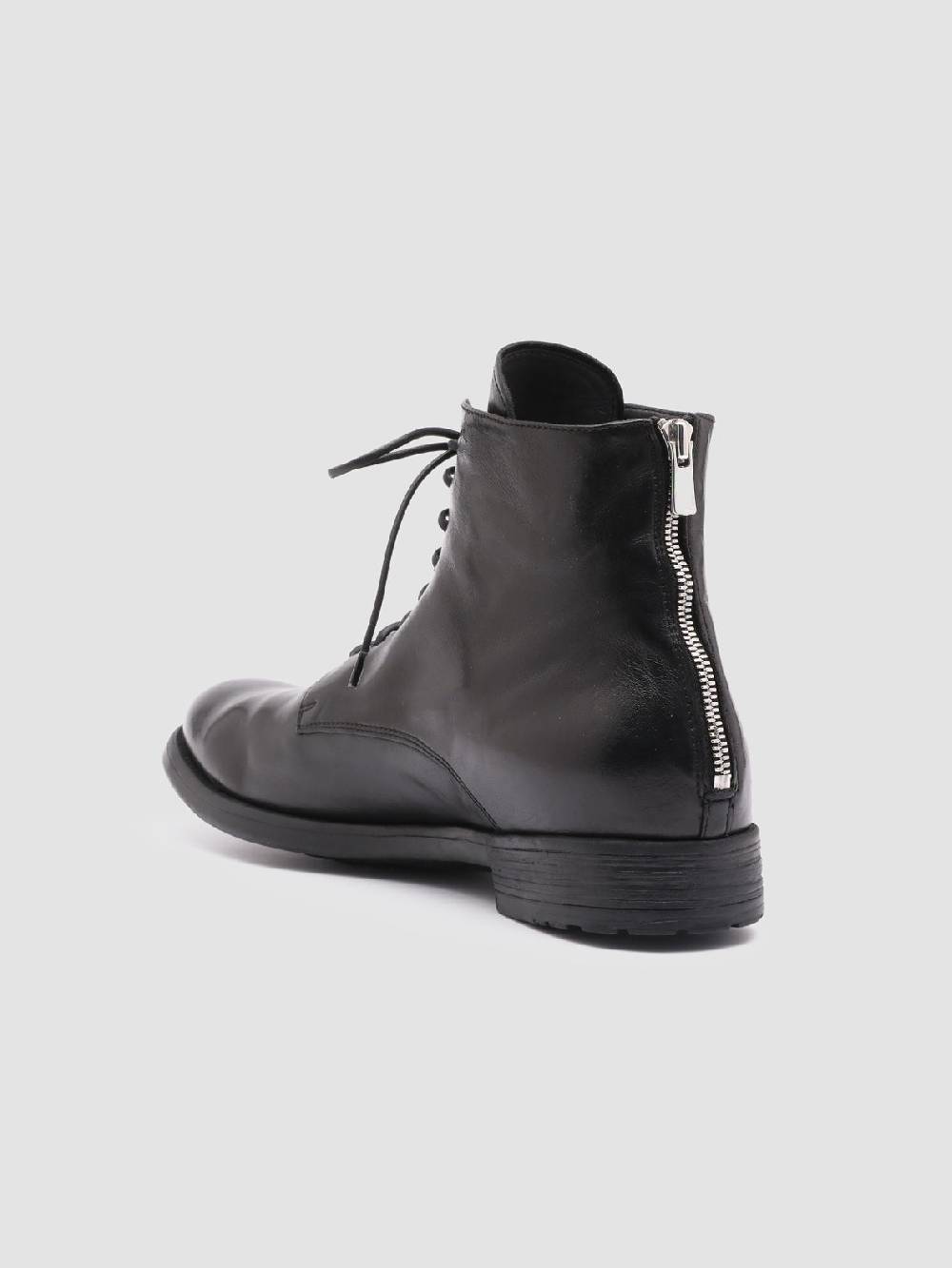 Officine Creative HIVE 016 Stivali in Pelle Nera Comprane uno, ottenene uno gratis