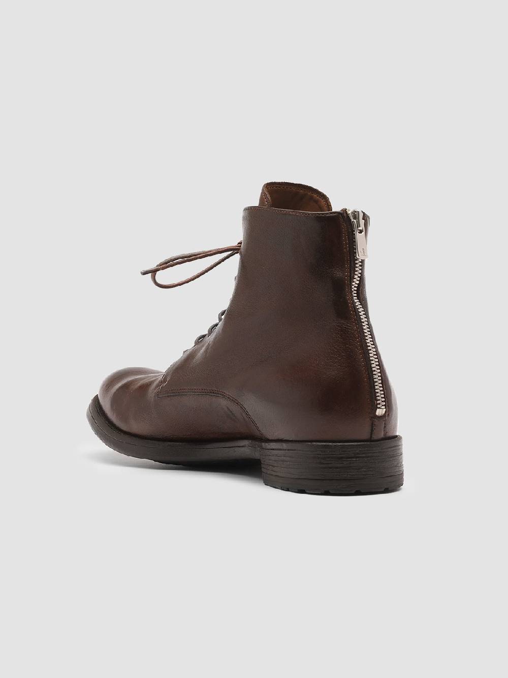 Officine Creative HIVE 016 Stivali in Pelle Marrone Offerte speciali