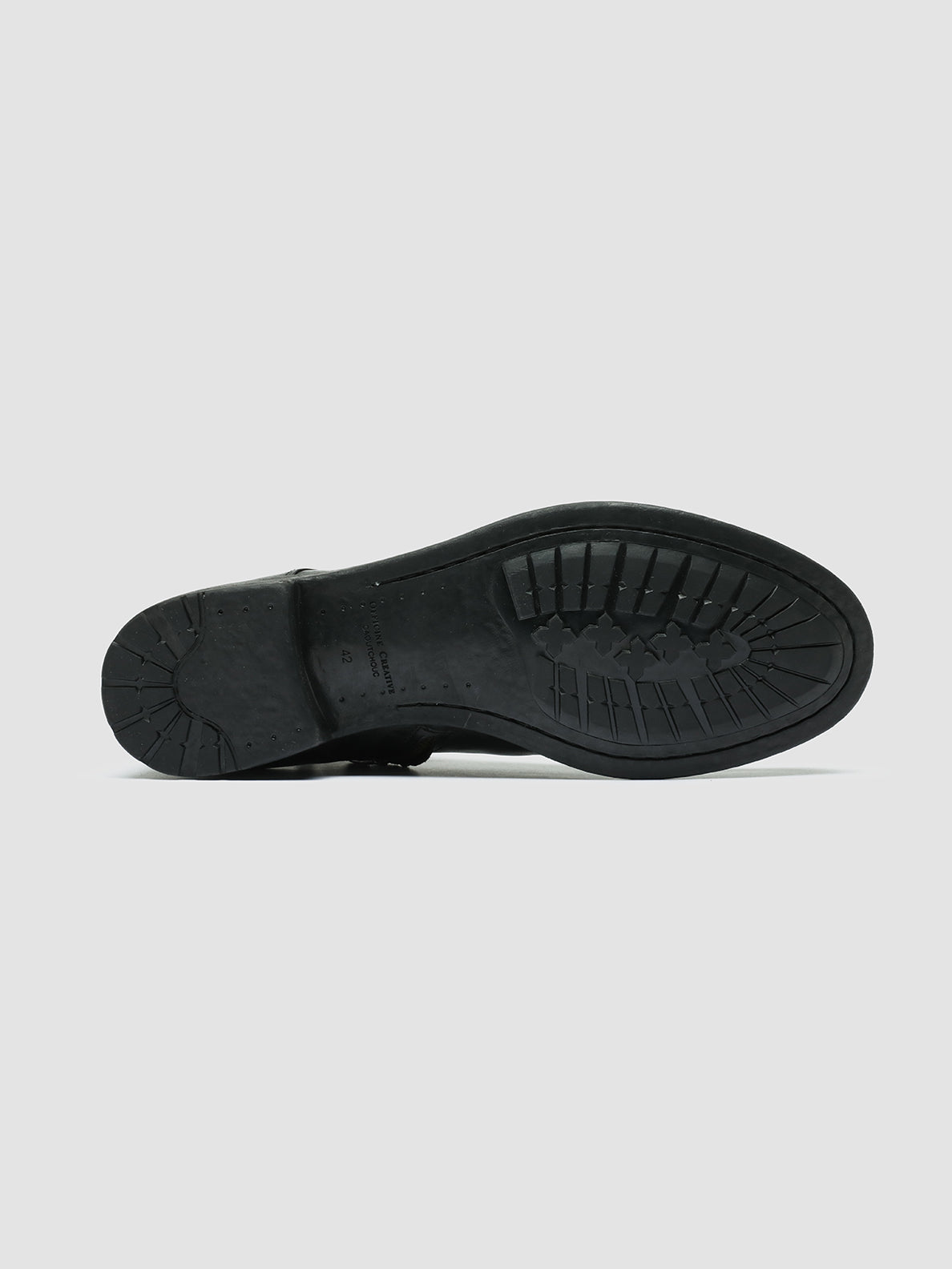 Officine Creative HIVE 051 Stivali Zip in Pelle Nera Sconti VIP