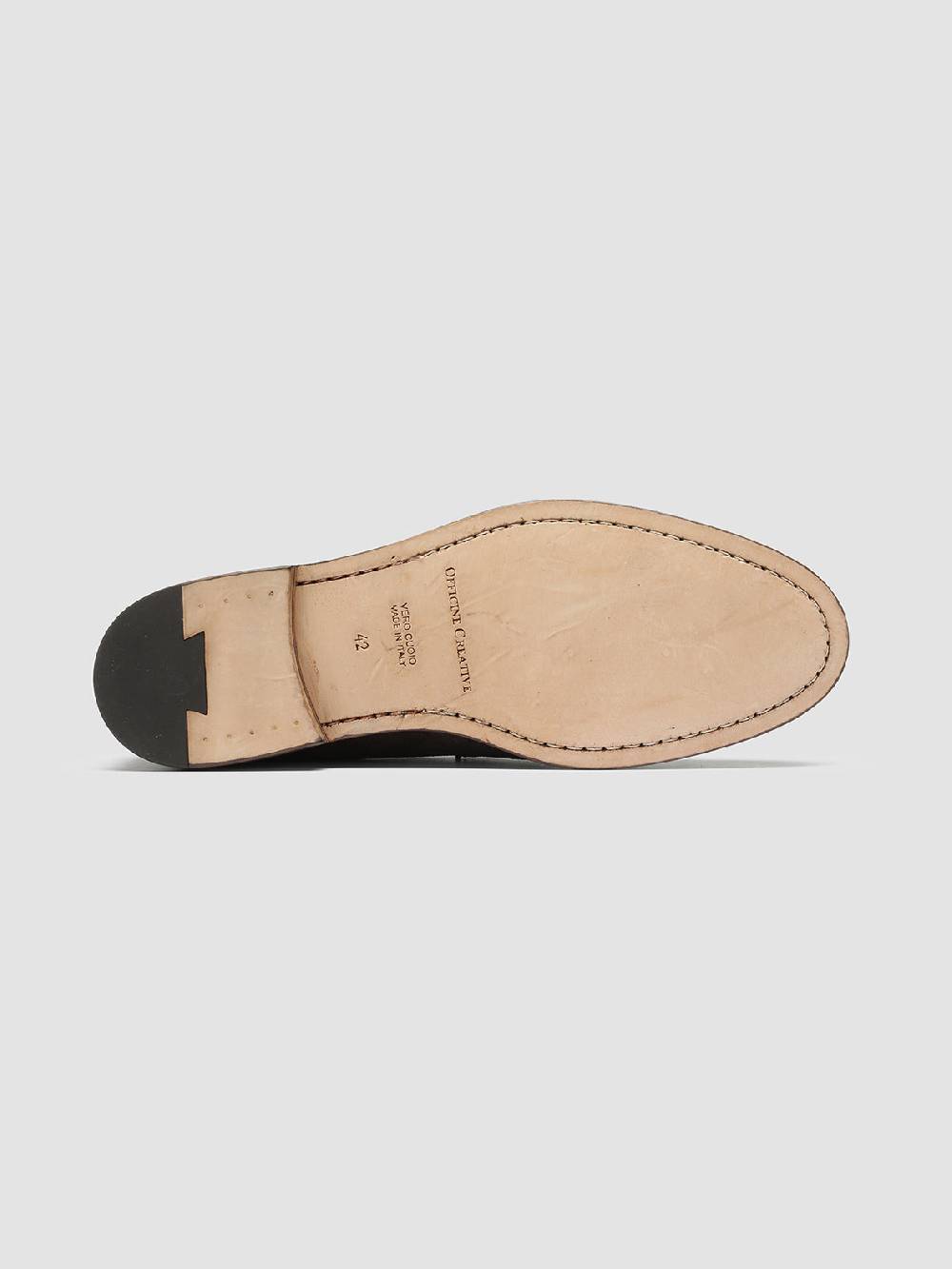 Officine Creative OPERA 001 Mocassini Penny Loafer in Pelle Scamosciata Marrone ACQUISTA ORA
