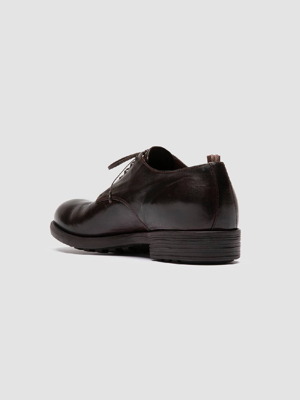 Officine Creative SARGEANT 001 Derby in Pelle Marrone Fino al 60% di sconto
