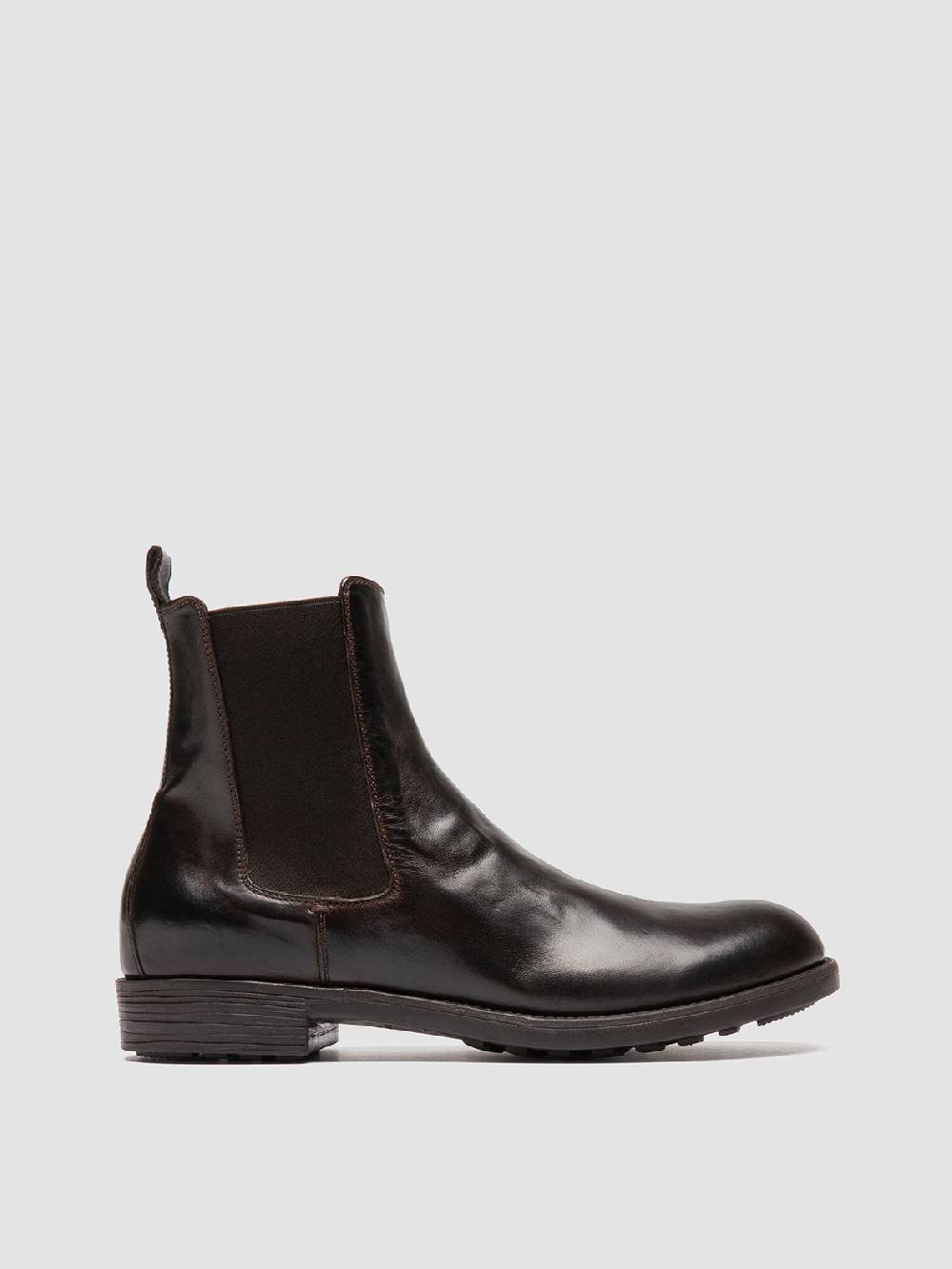 Officine Creative SARGEANT 006 Stivaletti Chelsea in Pelle Marrone Offerta speciale della fabbrica