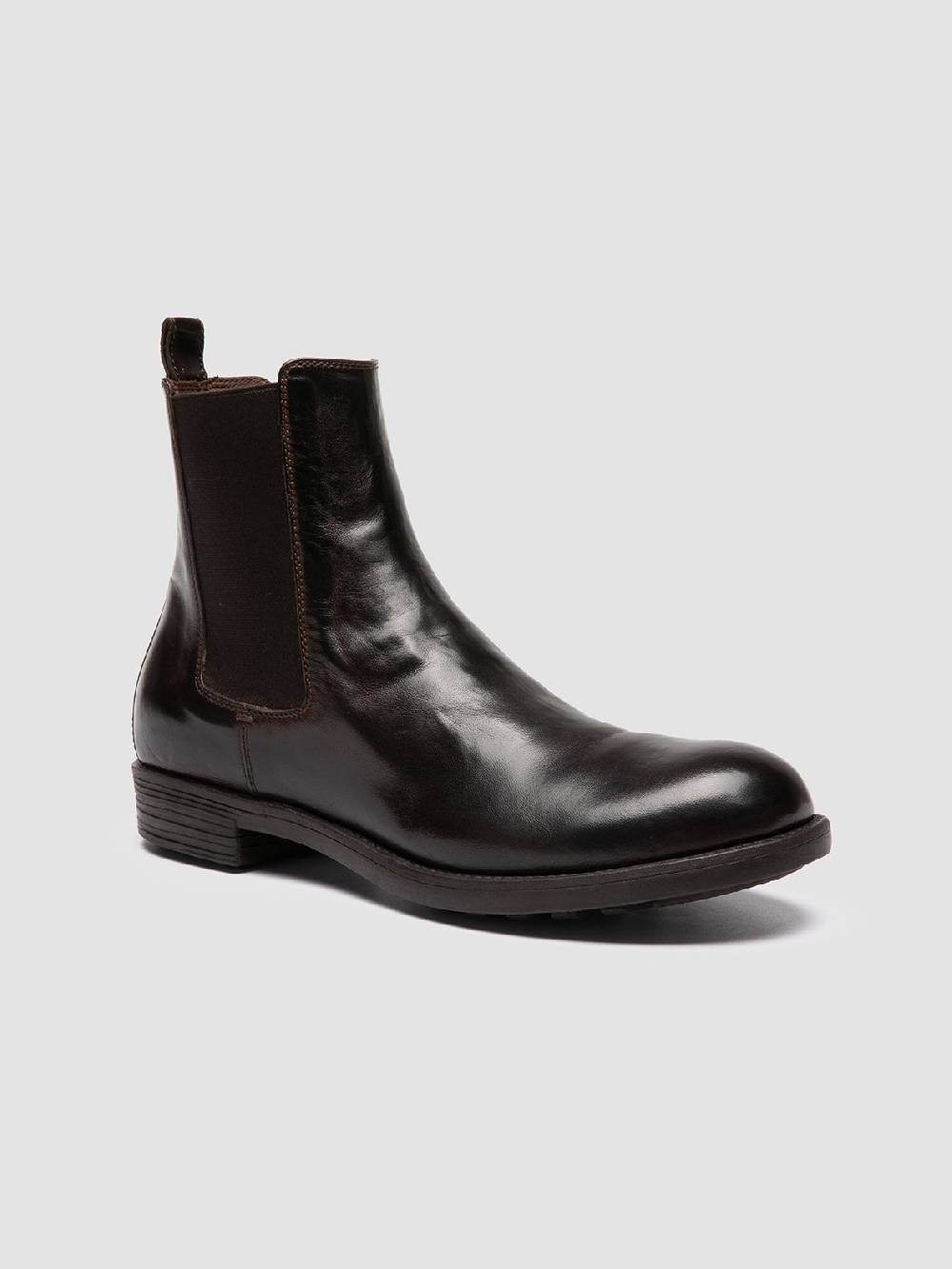 Officine Creative SARGEANT 006 Stivaletti Chelsea in Pelle Marrone Offerta speciale della fabbrica