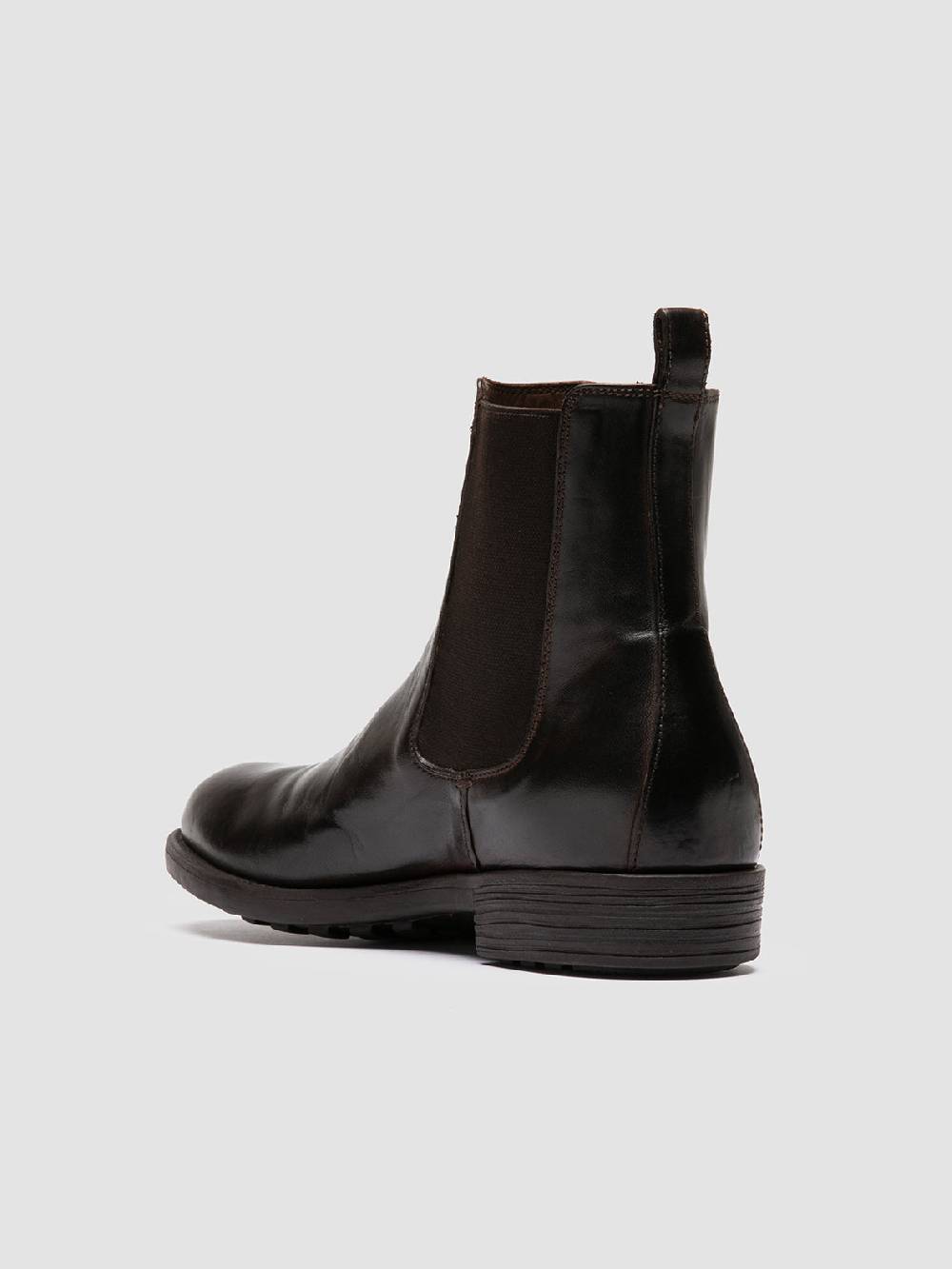Officine Creative SARGEANT 006 Stivaletti Chelsea in Pelle Marrone Offerta speciale della fabbrica