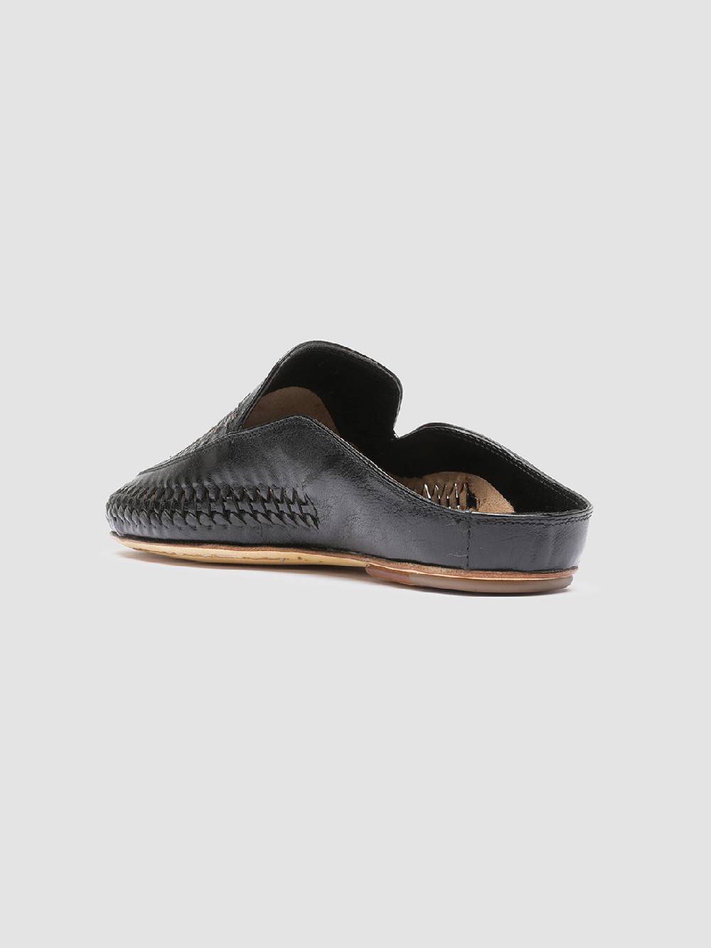 Officine Creative BESSIE 008 Sabot in Pelle Nera Discount Store per i nuovi prodotti