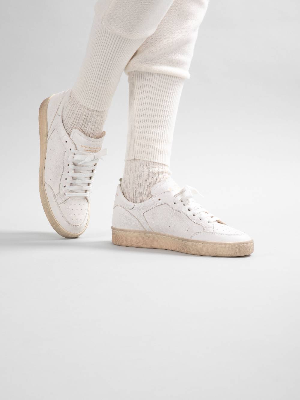 Officine Creative MAGIC 101 Sneakers in Pelle Bianca Italy