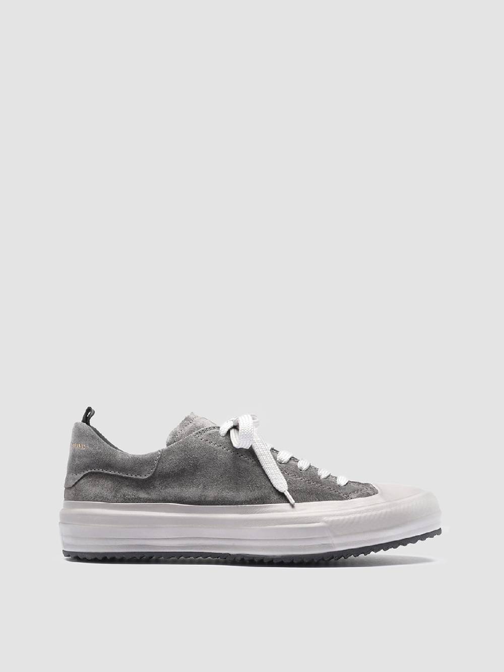 Officine Creative MES 105 Sneakers in Pelle Scamosciata Grigia Spedizione Gratuita