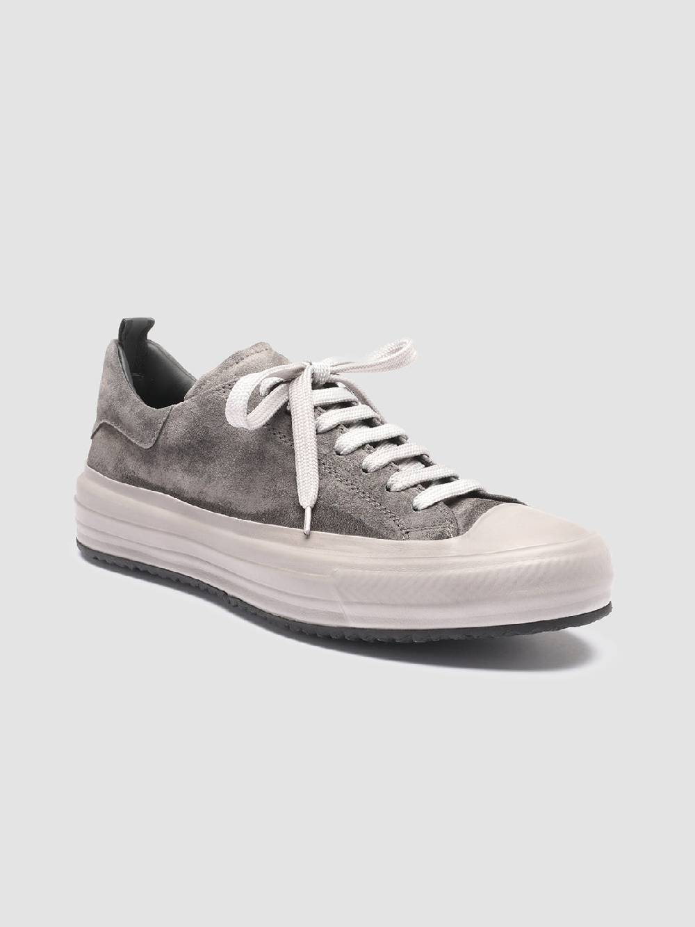 Officine Creative MES 105 Sneakers in Pelle Scamosciata Grigia Spedizione Gratuita