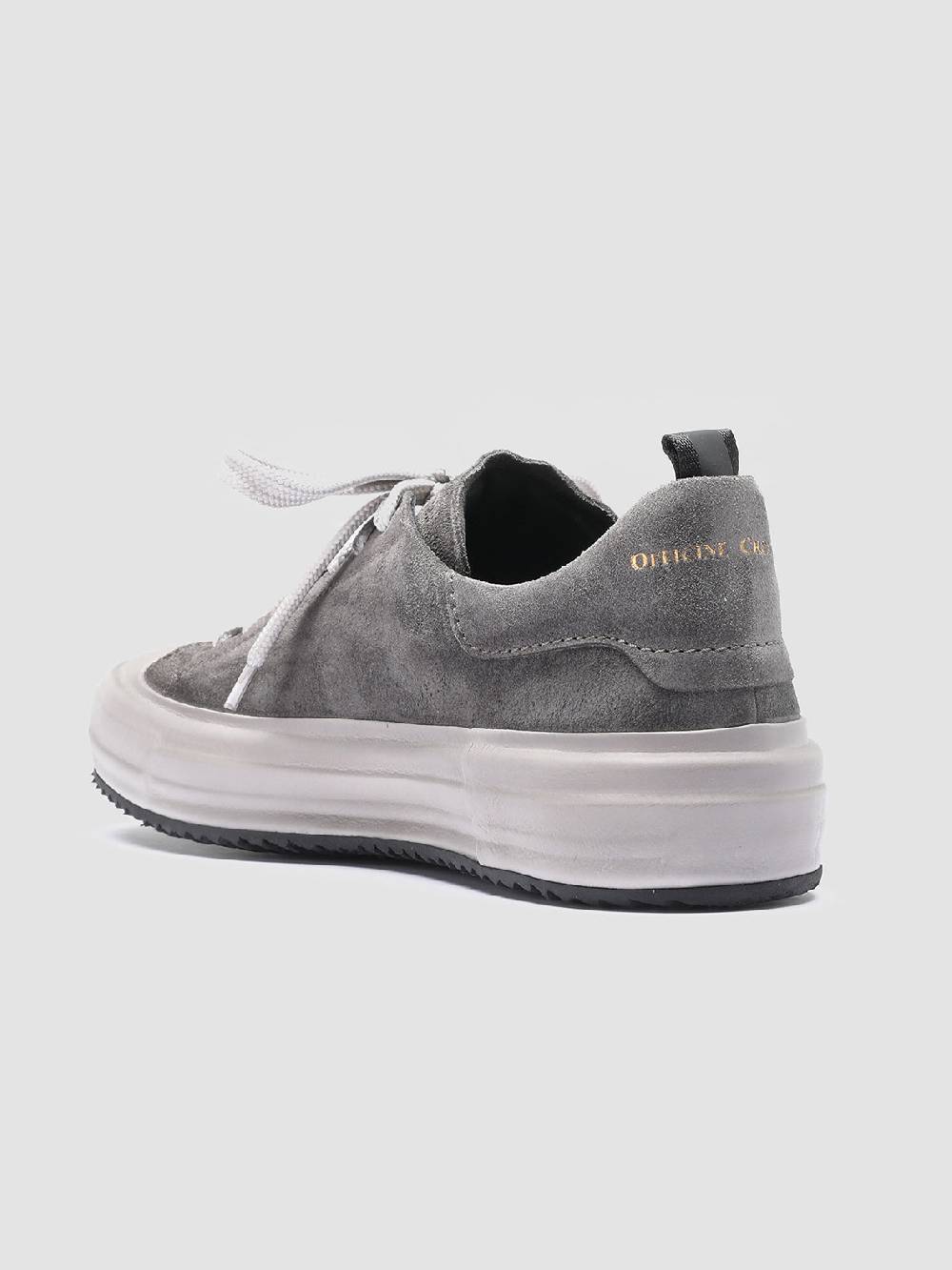Officine Creative MES 105 Sneakers in Pelle Scamosciata Grigia Spedizione Gratuita
