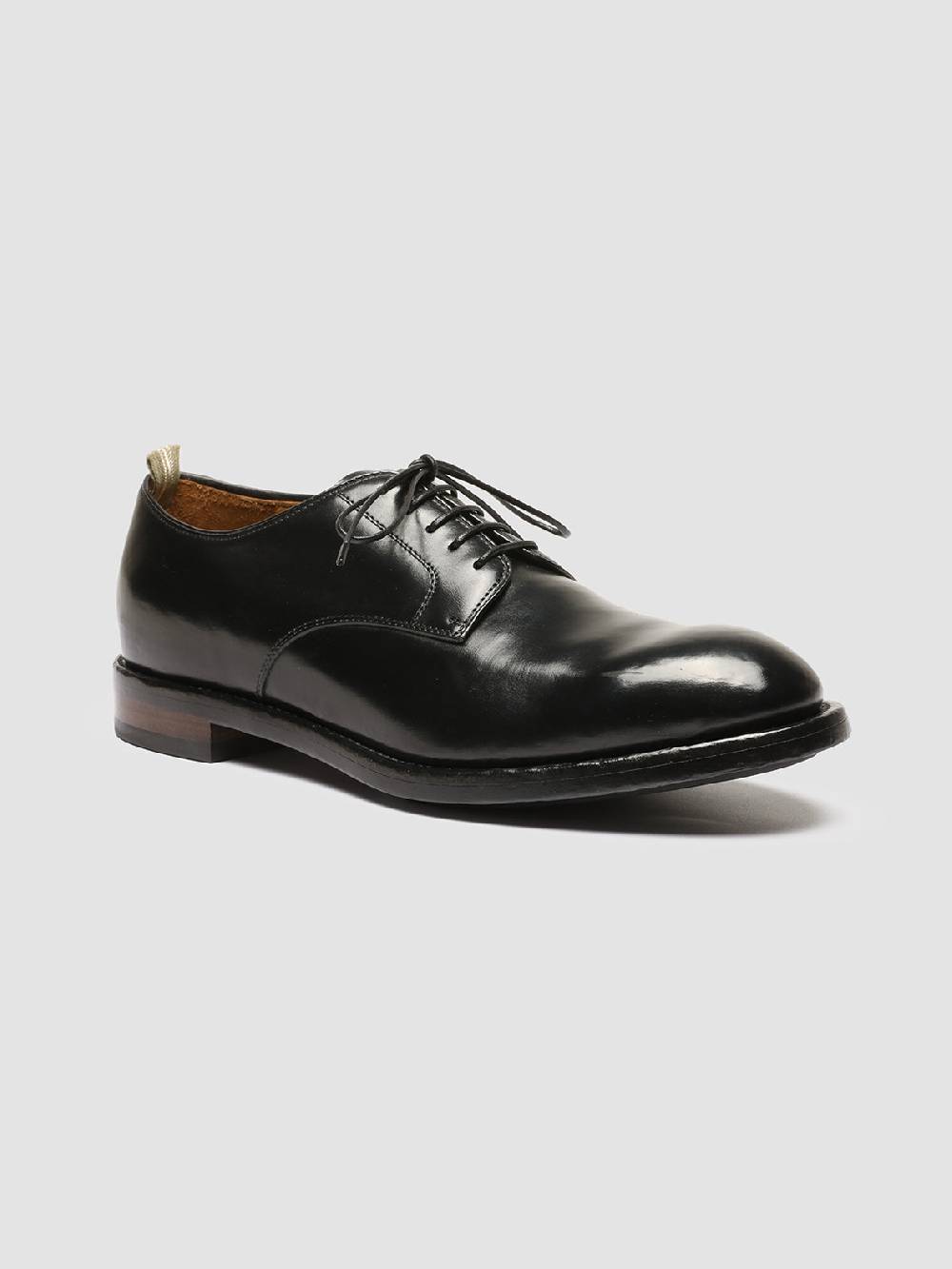 Officine Creative TEMPLE 018 Scarpe Derby in Pelle Nera Fino Al -60%