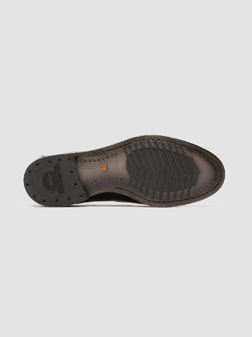 Officine Creative TULANE 001 Mocassini con Nappine in Pelle Nera Affare Del Giorno