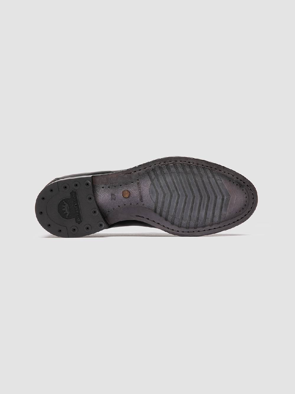 Officine Creative TULANE 002 Mocassini Penny in Pelle Nera Prezzo Ridotto