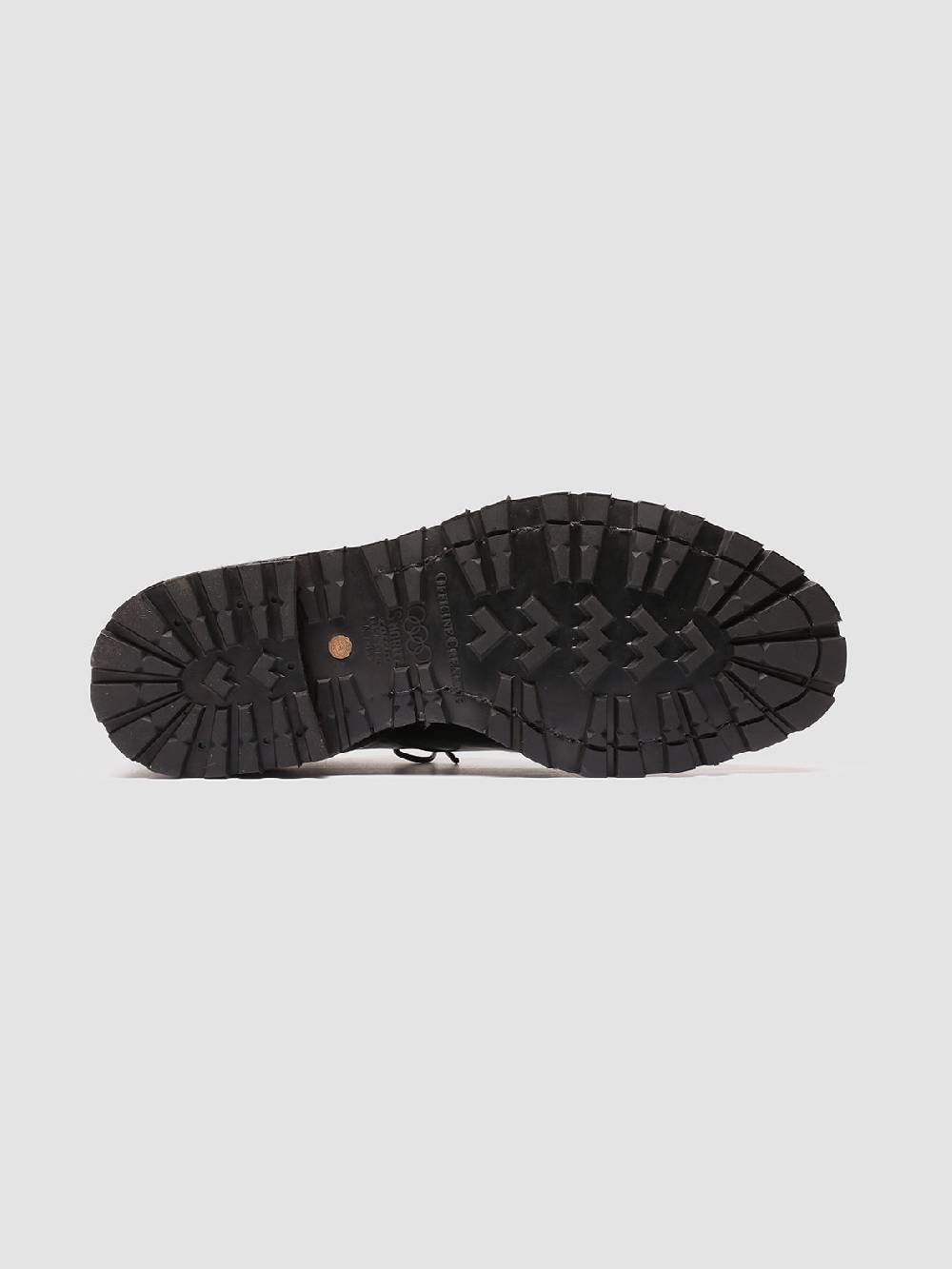 Officine Creative VAIL 009 Dark Brown Leather Derby Shoes Sottocosto