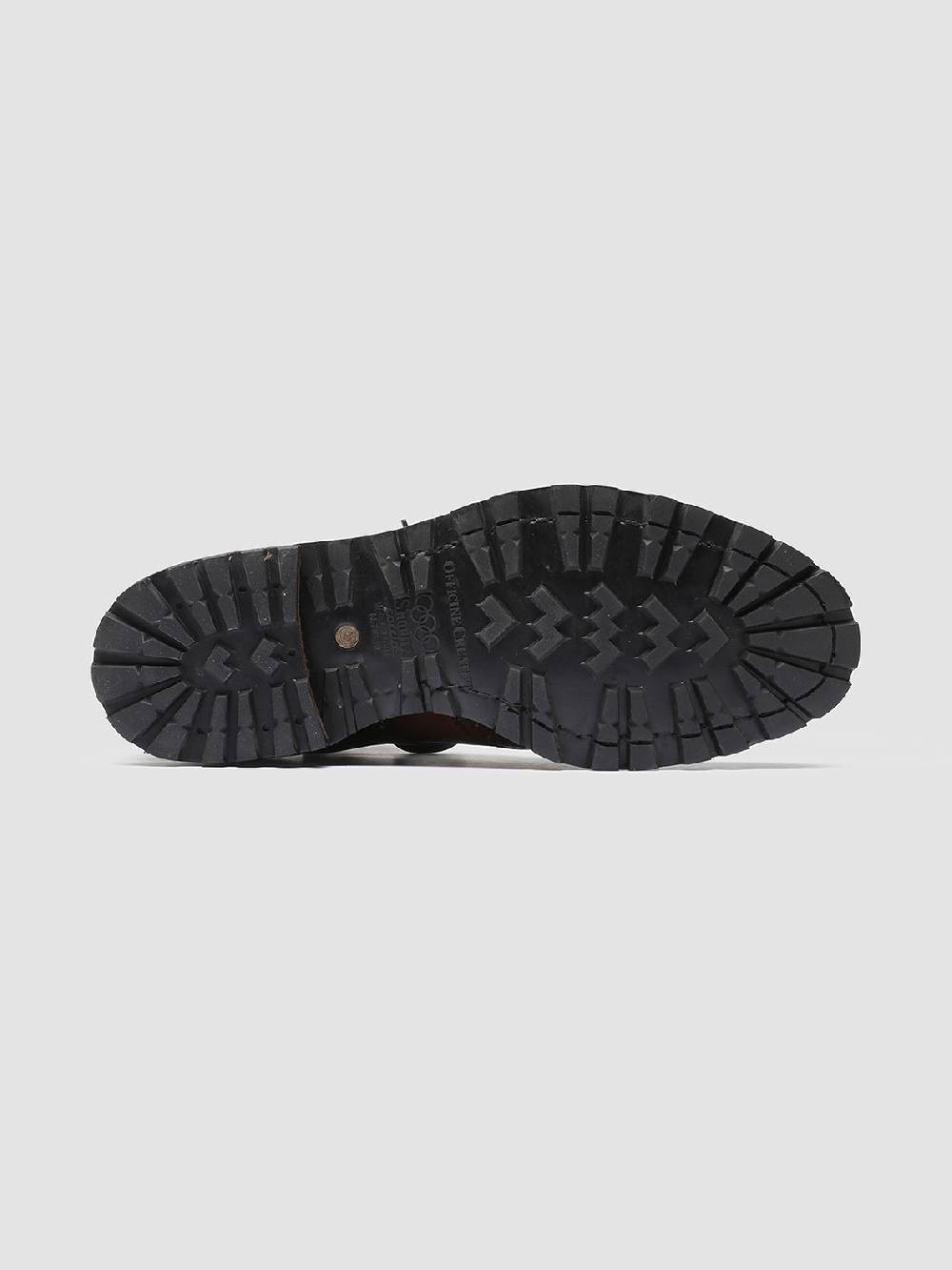 Officine Creative VAIL 012 Dark Brown Leather Monkstrap Shoes Novità