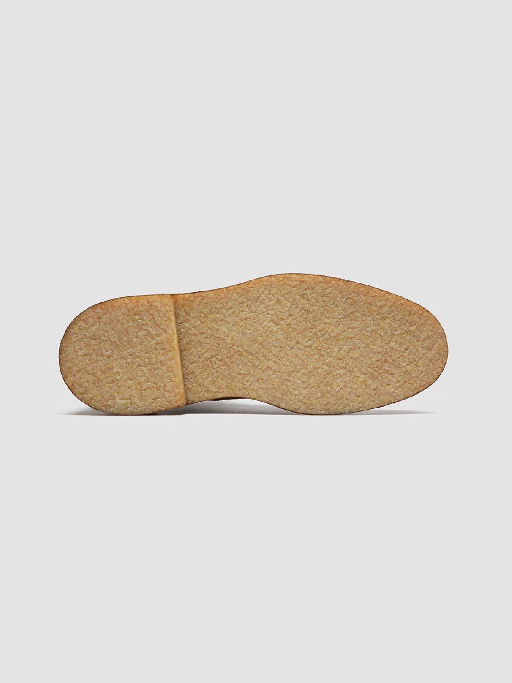 Officine Creative HOPKINS CREPE 121 Stivaletti Chelsea in Pelle Scamosciata Marrone In Saldo