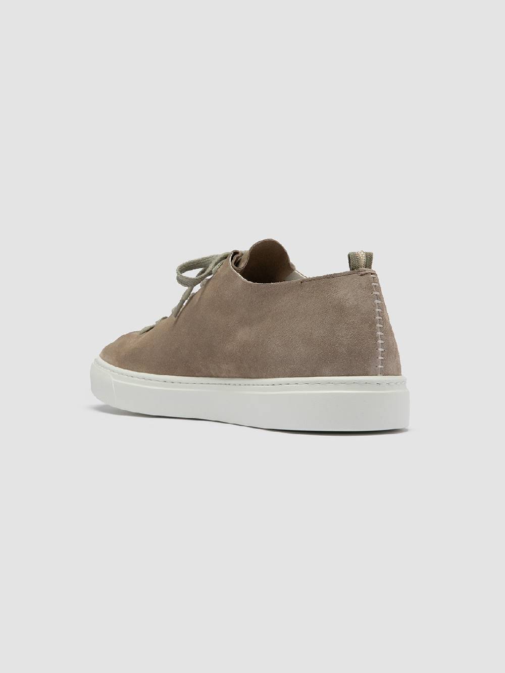 Officine Creative LEGGERA 001 Sneakers Basse in Pelle Scamosciata Tortora Negozio online di fabbrica