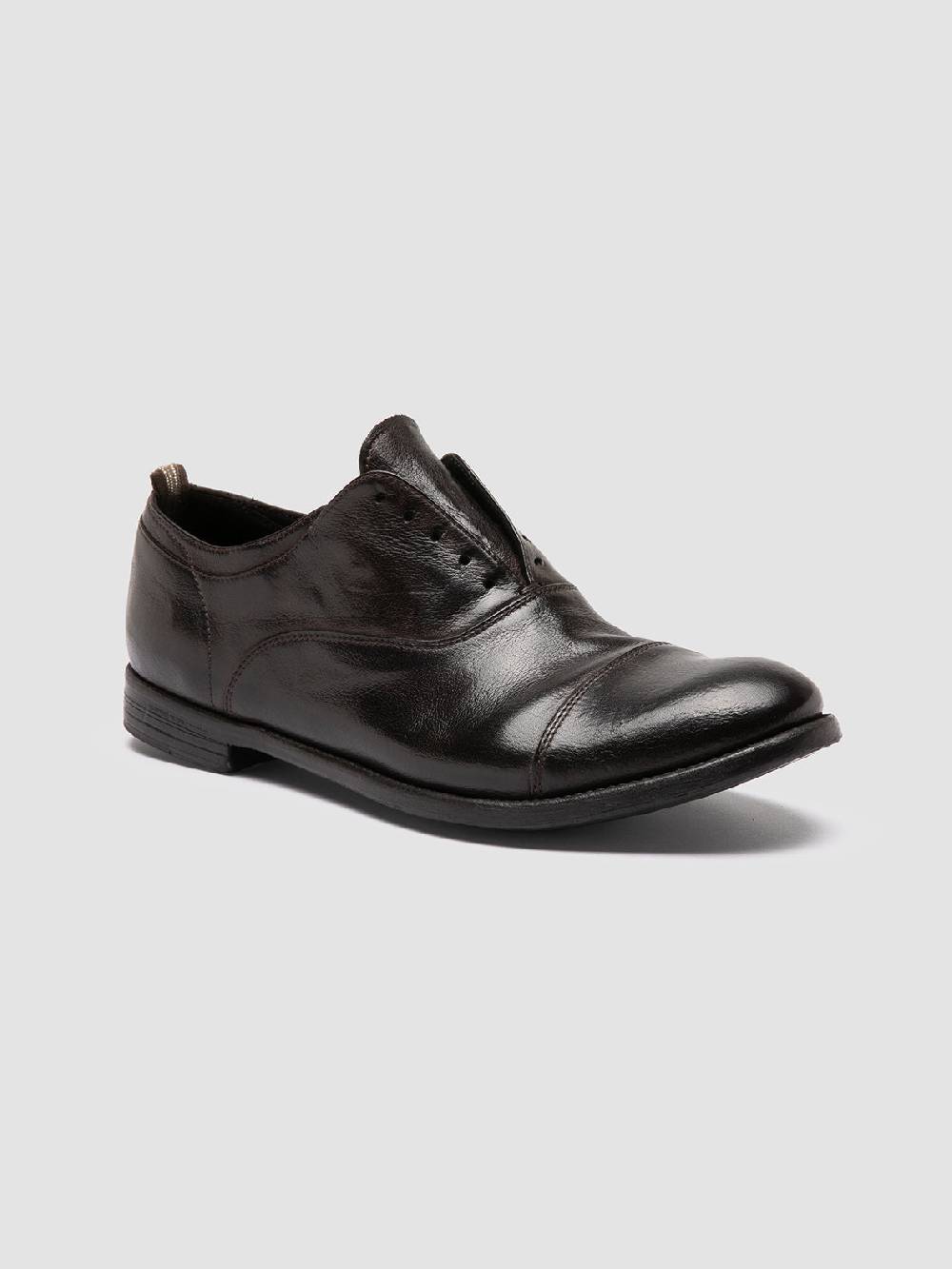 Officine Creative ARC 501 Oxford in Pelle Marrone Cyber Monday