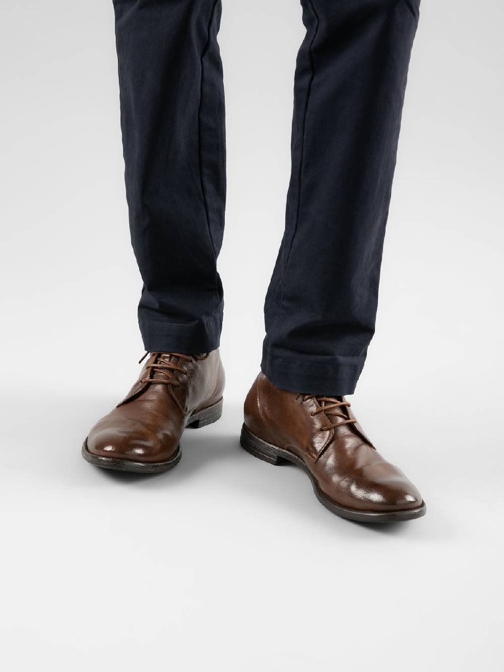 Officine Creative ARC 513 Stivaletti in Pelle Marrone Offerta San Valentino
