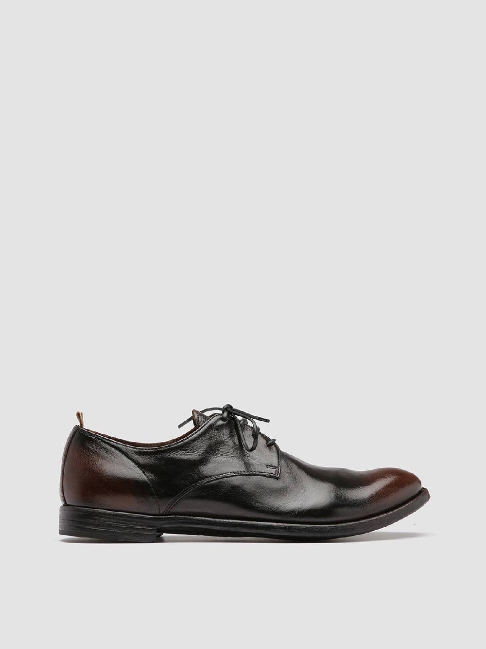 Officine Creative ARC 515 Derby in Pelle Nera Latest fashion