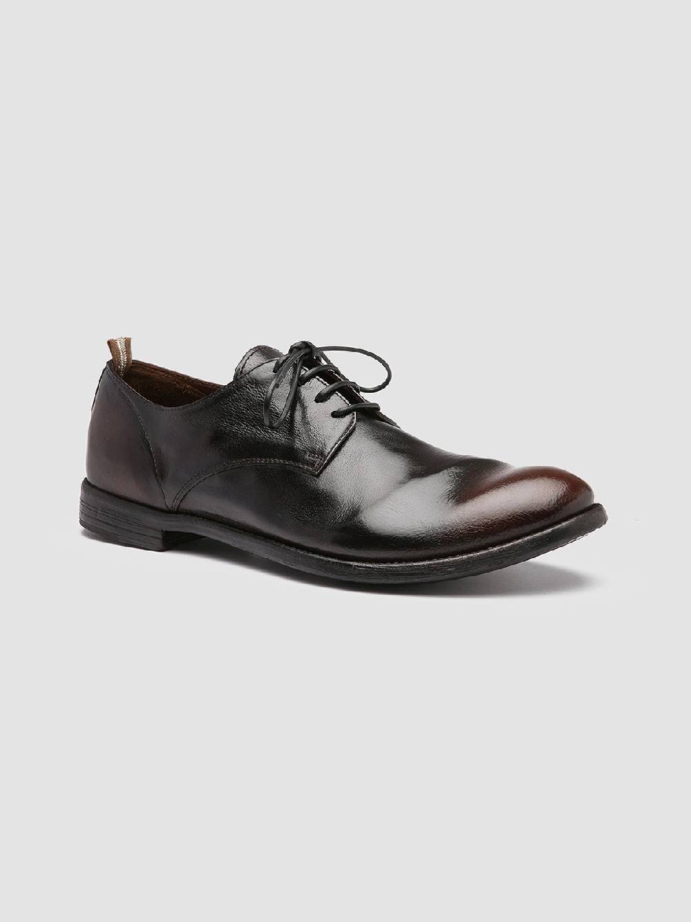 Officine Creative ARC 515 Derby in Pelle Nera Latest fashion