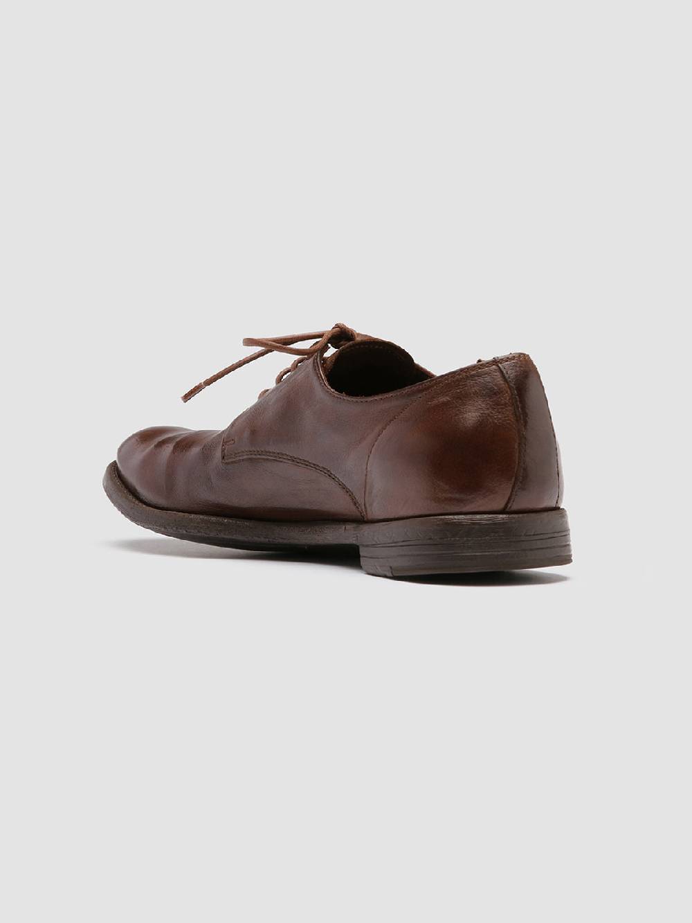 Officine Creative ARC 515 Derby in Pelle Marrone Online Outlet
