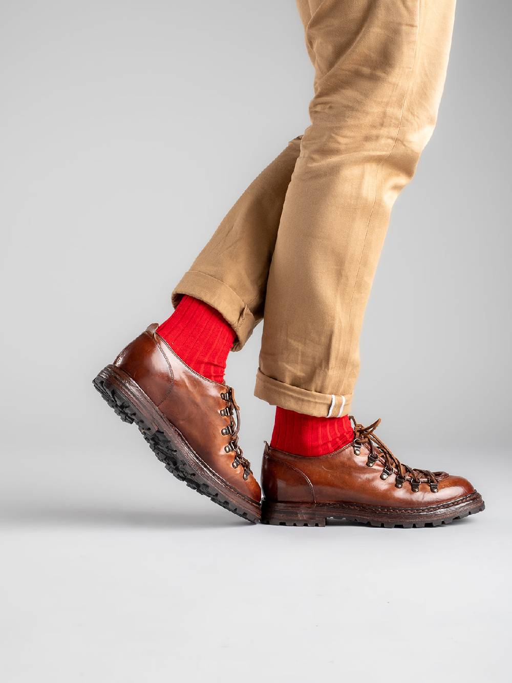 Officine Creative ARTIK 003 Scarpe da Trekking in Pelle Marrone Lightning offer