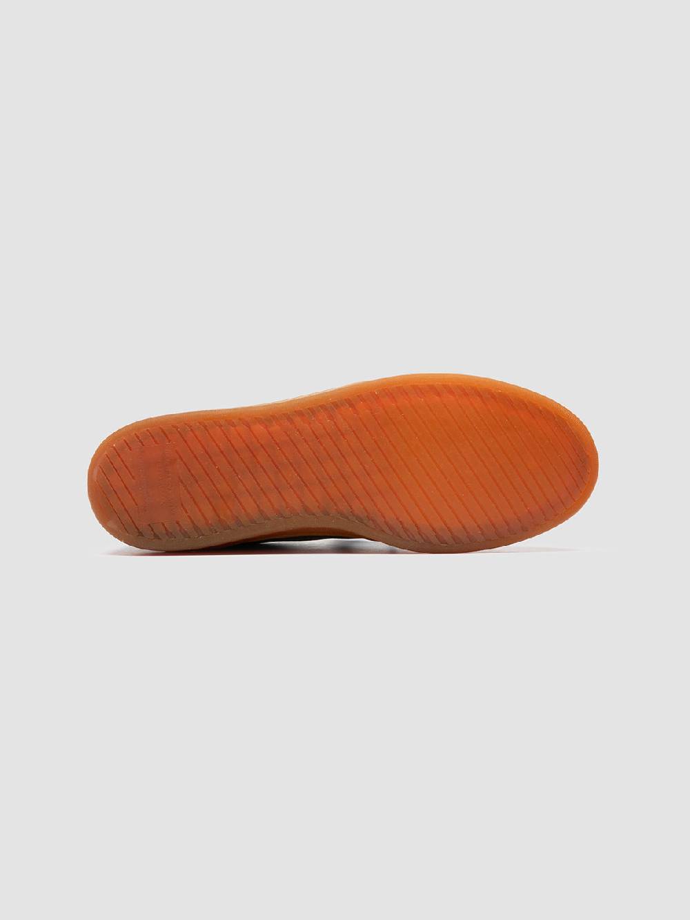 Officine Creative ASSET 001 Sneaker Basse in Pelle Marrone Nuovi prodotti