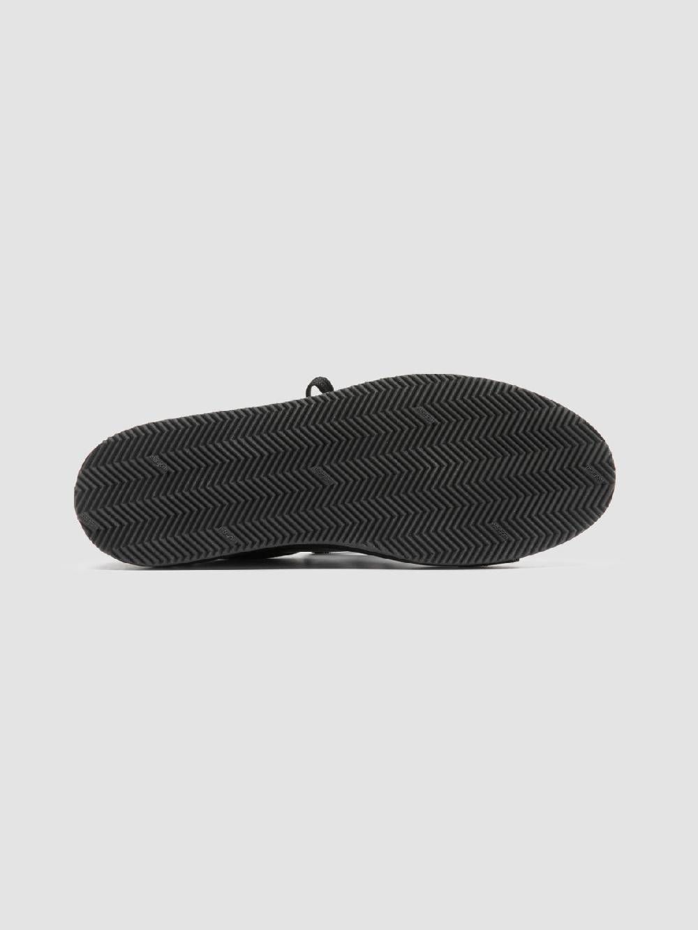 Officine Creative EASY 001 Sneakers Basse in Pelle Nera Offerte stagionali