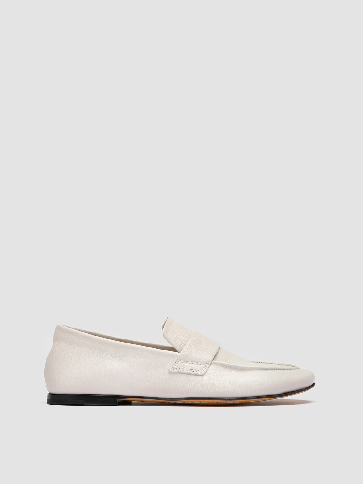 Officine Creative BLAIR 001 Mocassini in Pelle Bianca Sconti VIP