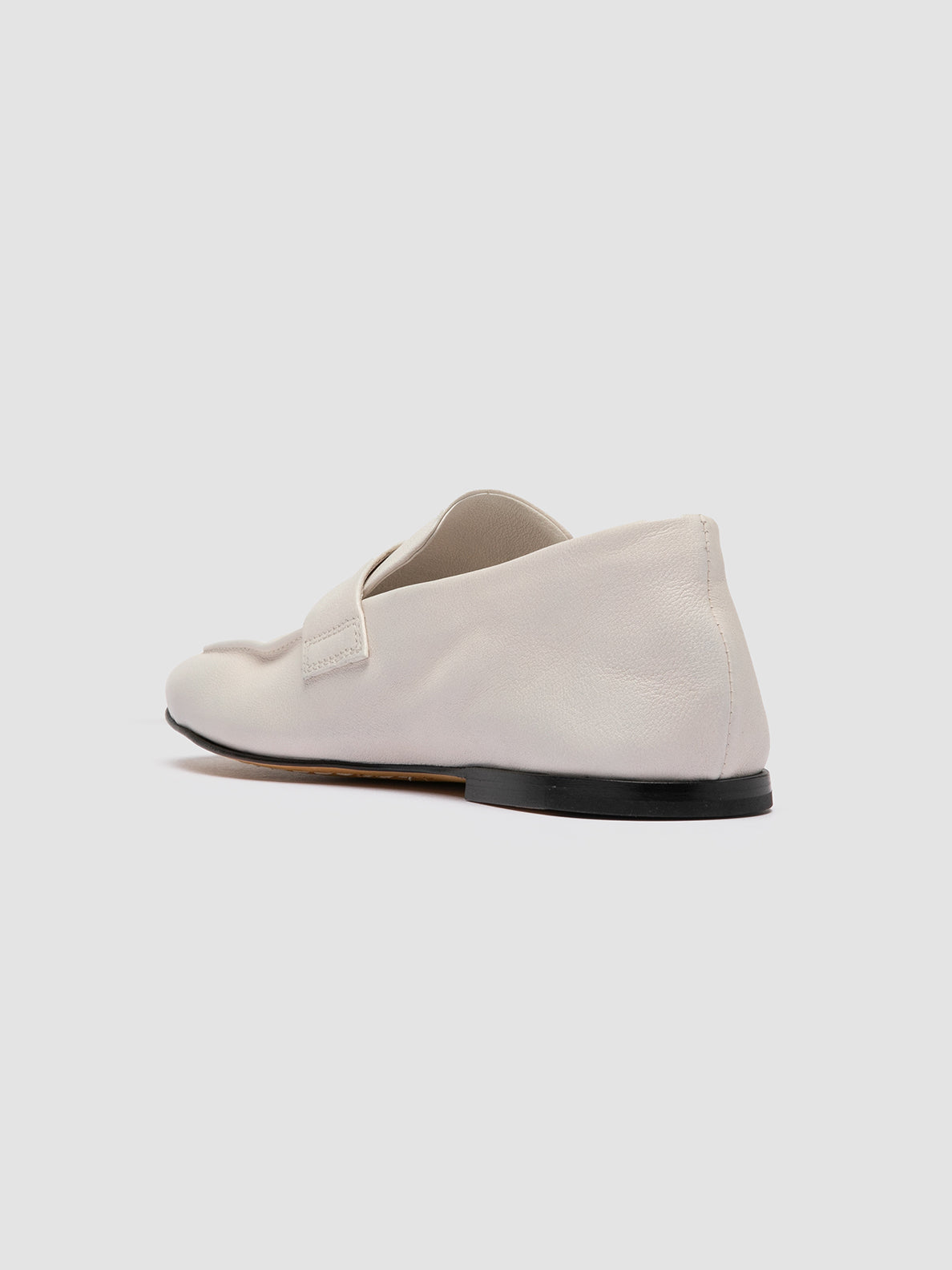 Officine Creative BLAIR 001 Mocassini in Pelle Bianca Sconti VIP