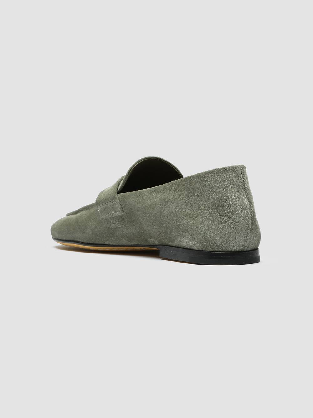 Officine Creative BLAIR 001 Mocassini in Pelle Scamosciata Verde Offerta settimanale